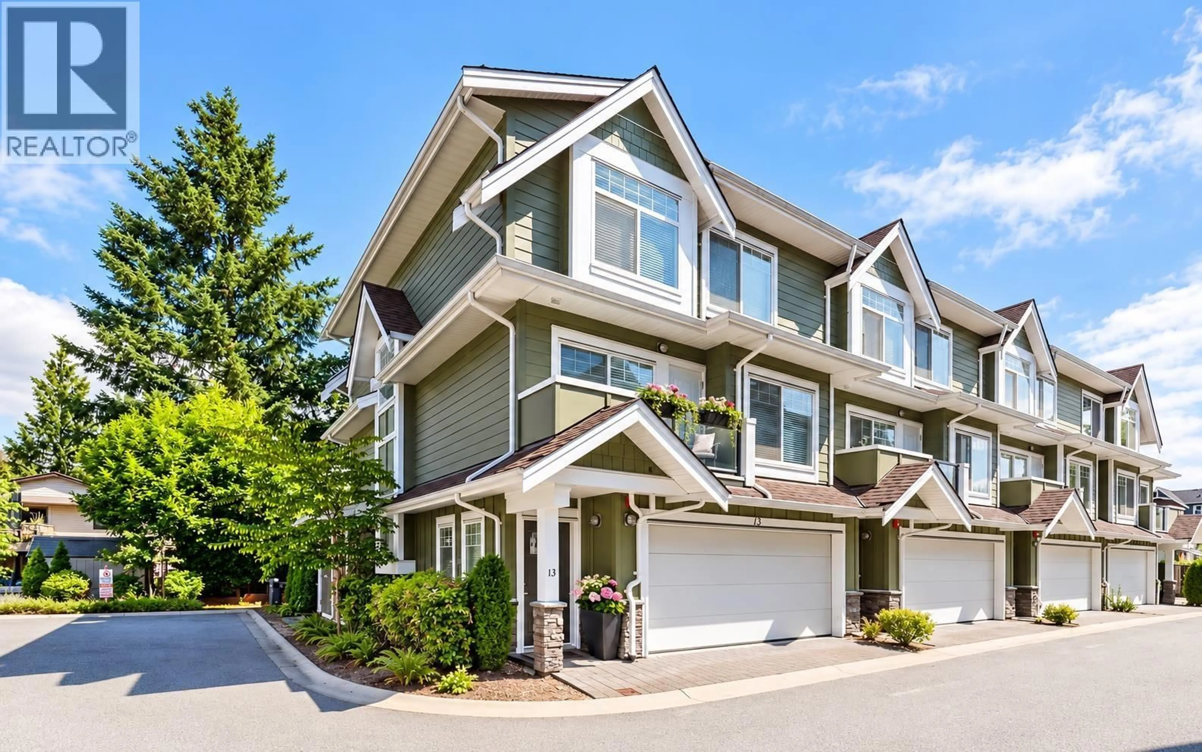 Home with vinyl exterior material, street for 13 - 2183 PRAIRIE AVENUE, Port Coquitlam British Columbia V3B1V6
