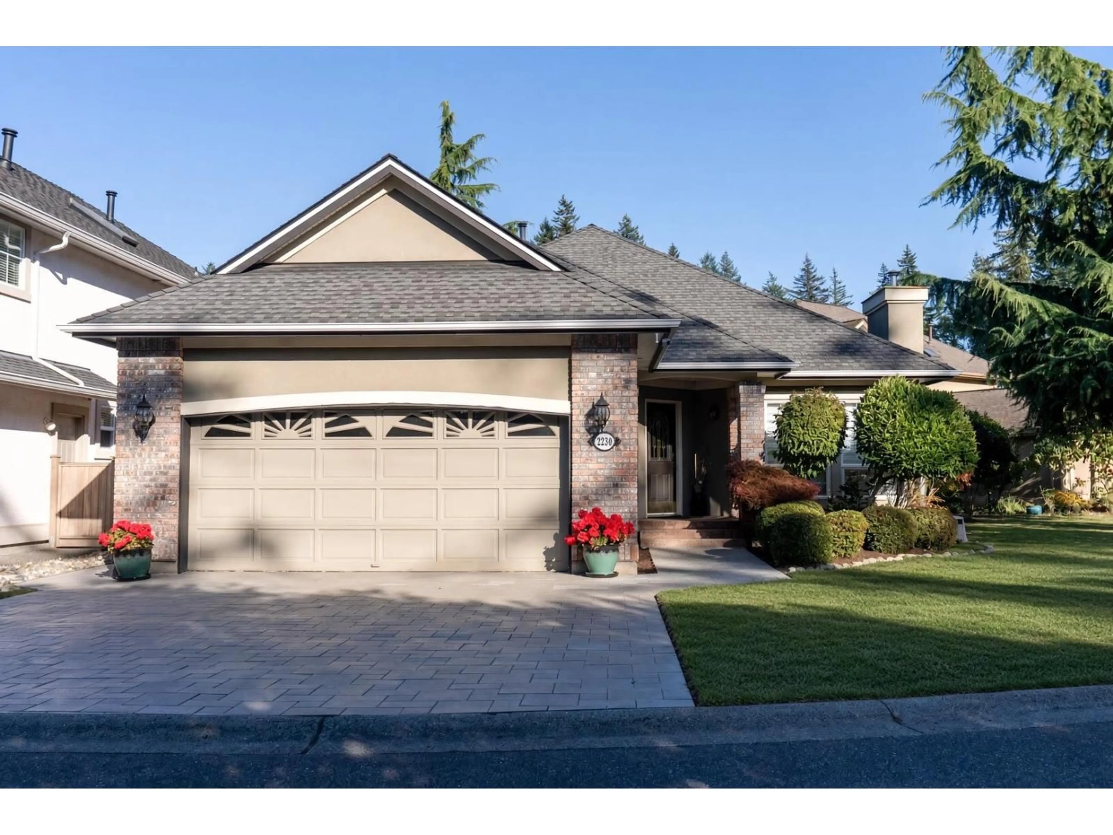 Home with vinyl exterior material, street for 2230 140 STREET, Surrey British Columbia V4A9R7