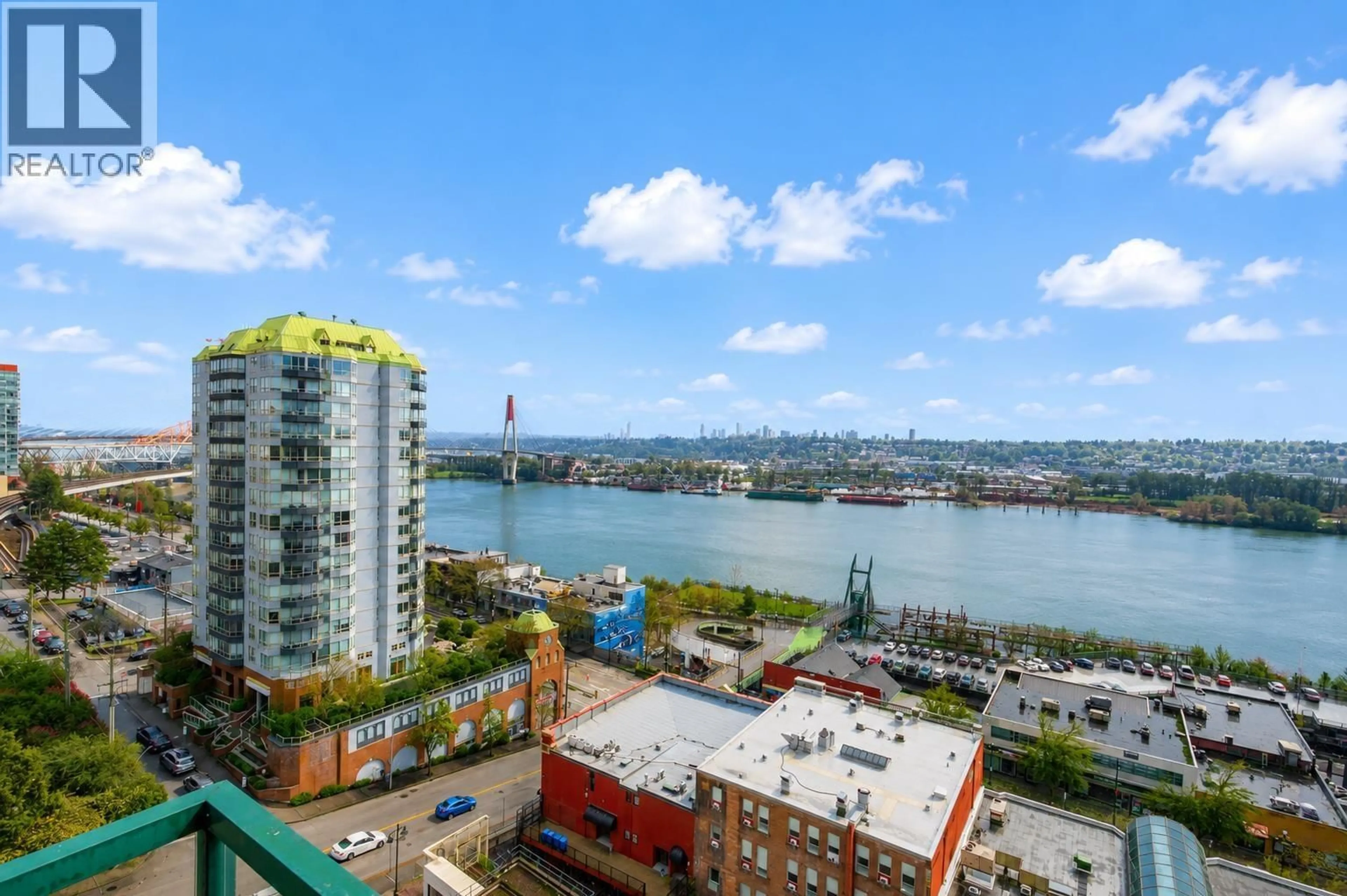 Patio, water/lake/river/ocean view for 1205 - 420 CARNARVON STREET, New Westminster British Columbia V3L5P1
