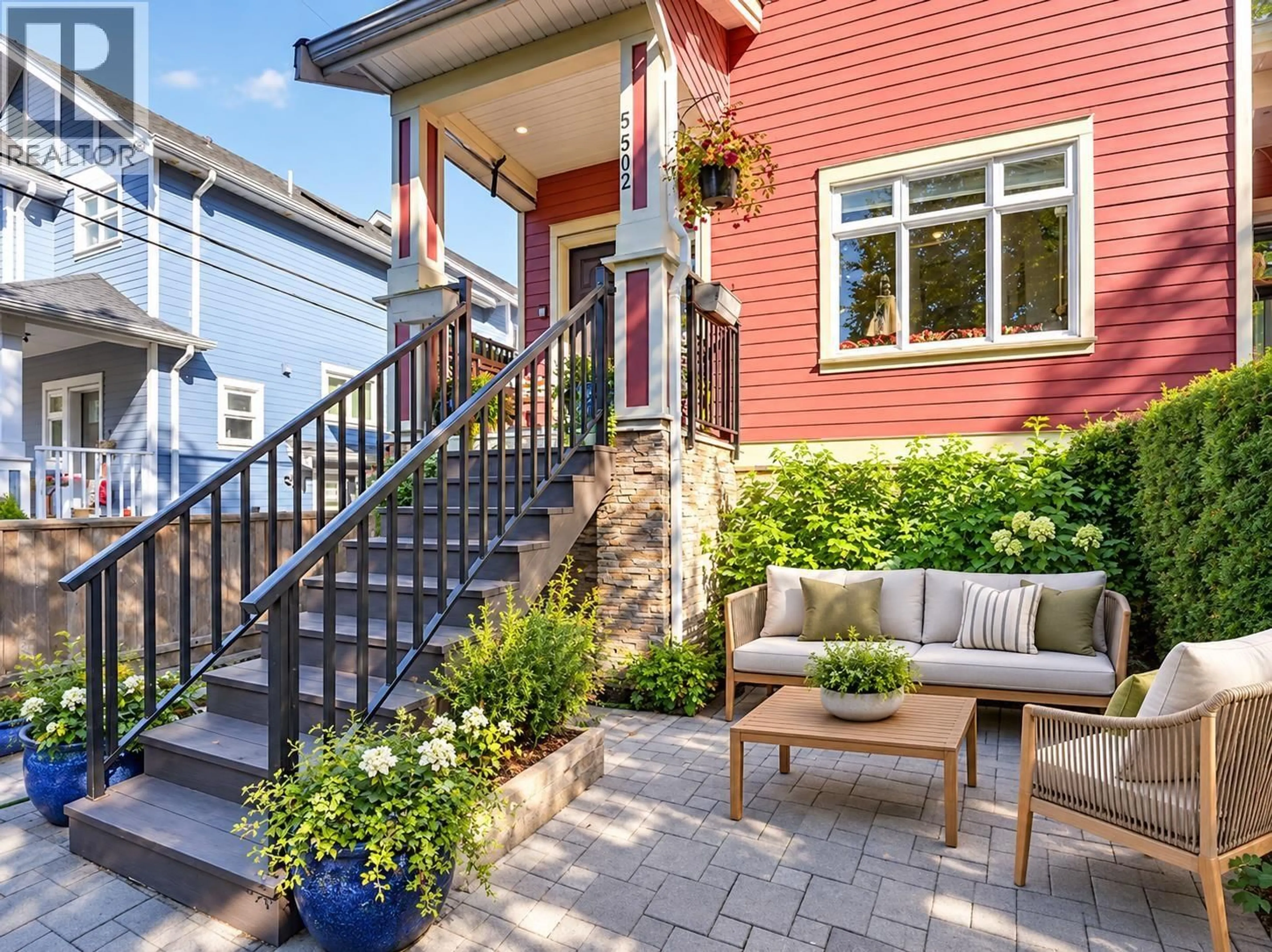 Home with brick exterior material, street for 5502 DUNDEE STREET, Vancouver British Columbia V5R3T9