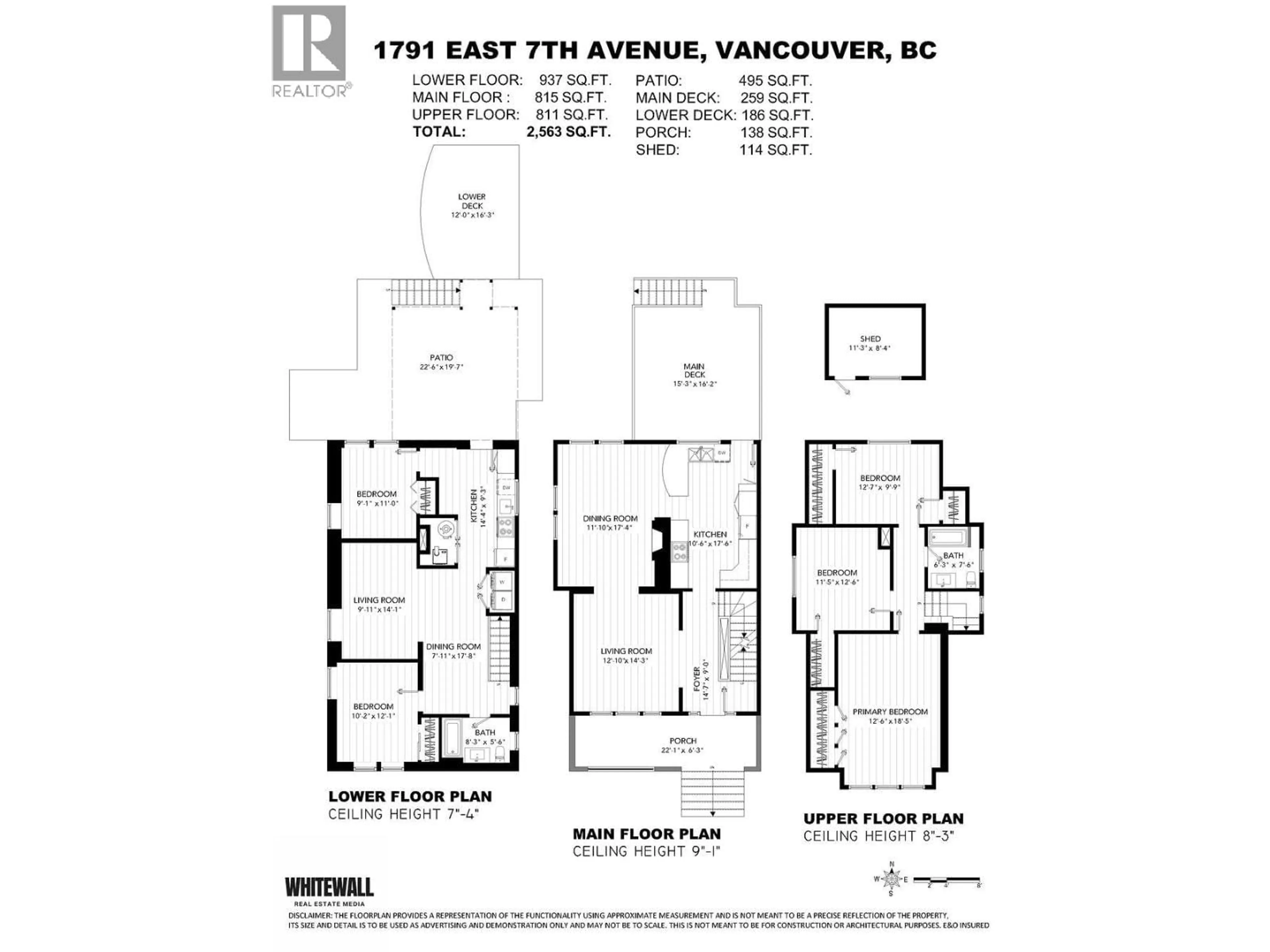 Floor plan for 1791 7TH AVENUE, Vancouver British Columbia V5N1S1