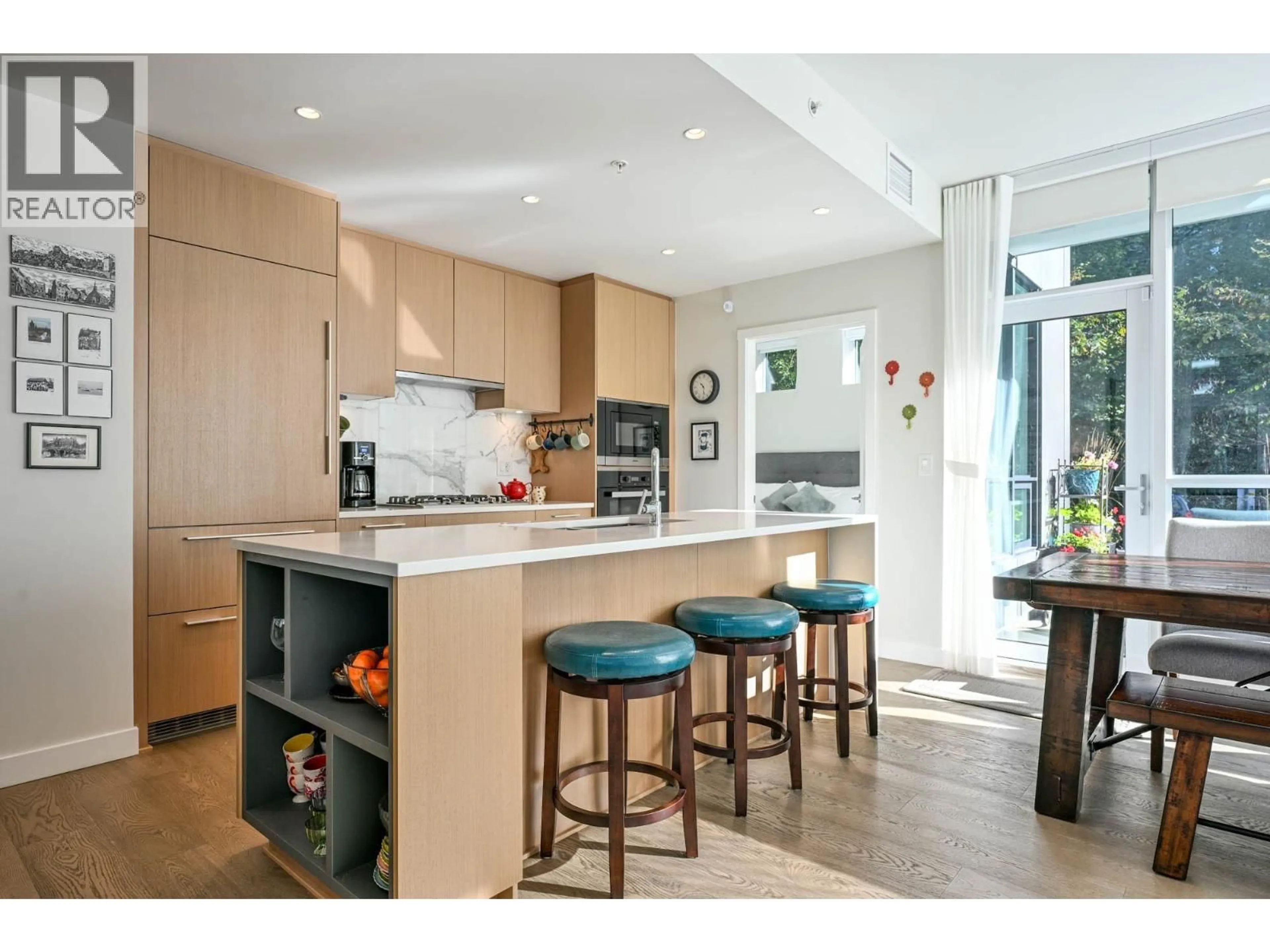 Contemporary kitchen, unknown for 106 - 5608 BERTON AVENUE, Vancouver British Columbia V6S0M6