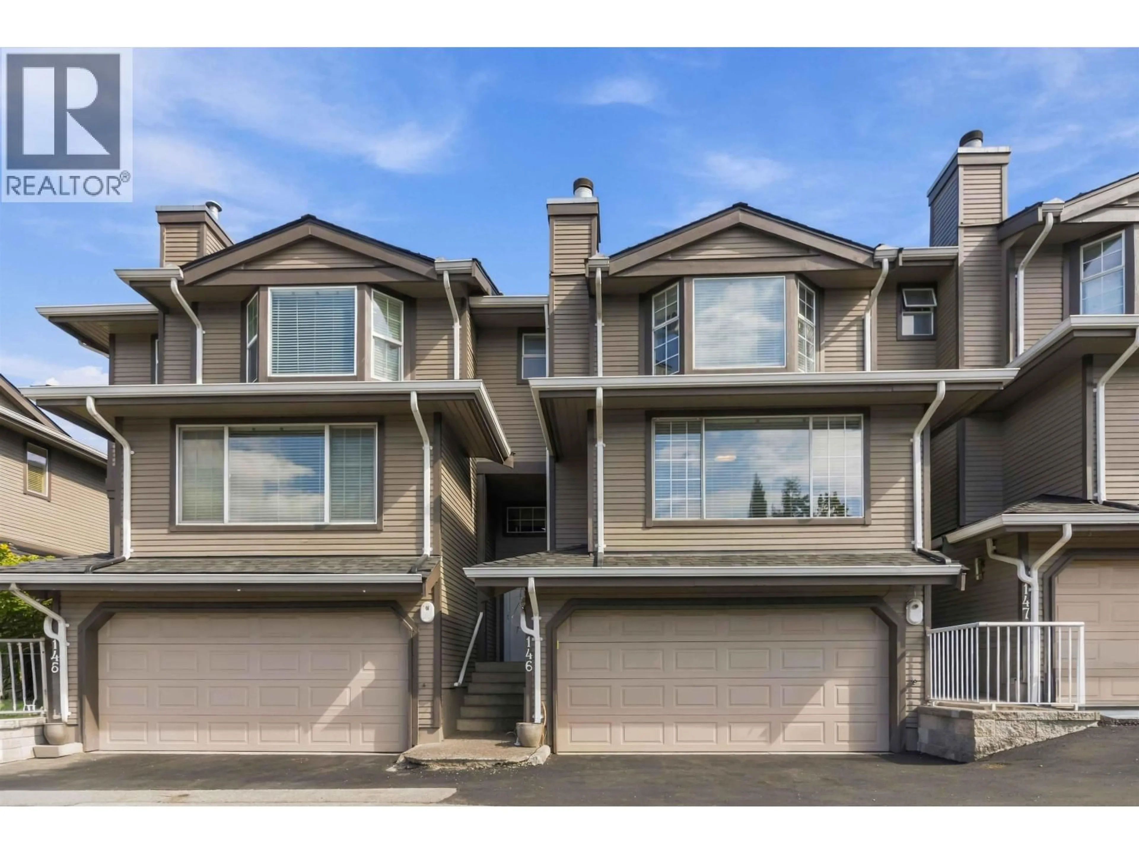 A pic from outside/outdoor area/front of a property/back of a property/a pic from drone, street for 146 - 1140 CASTLE CRESCENT, Port Coquitlam British Columbia V3L5R2