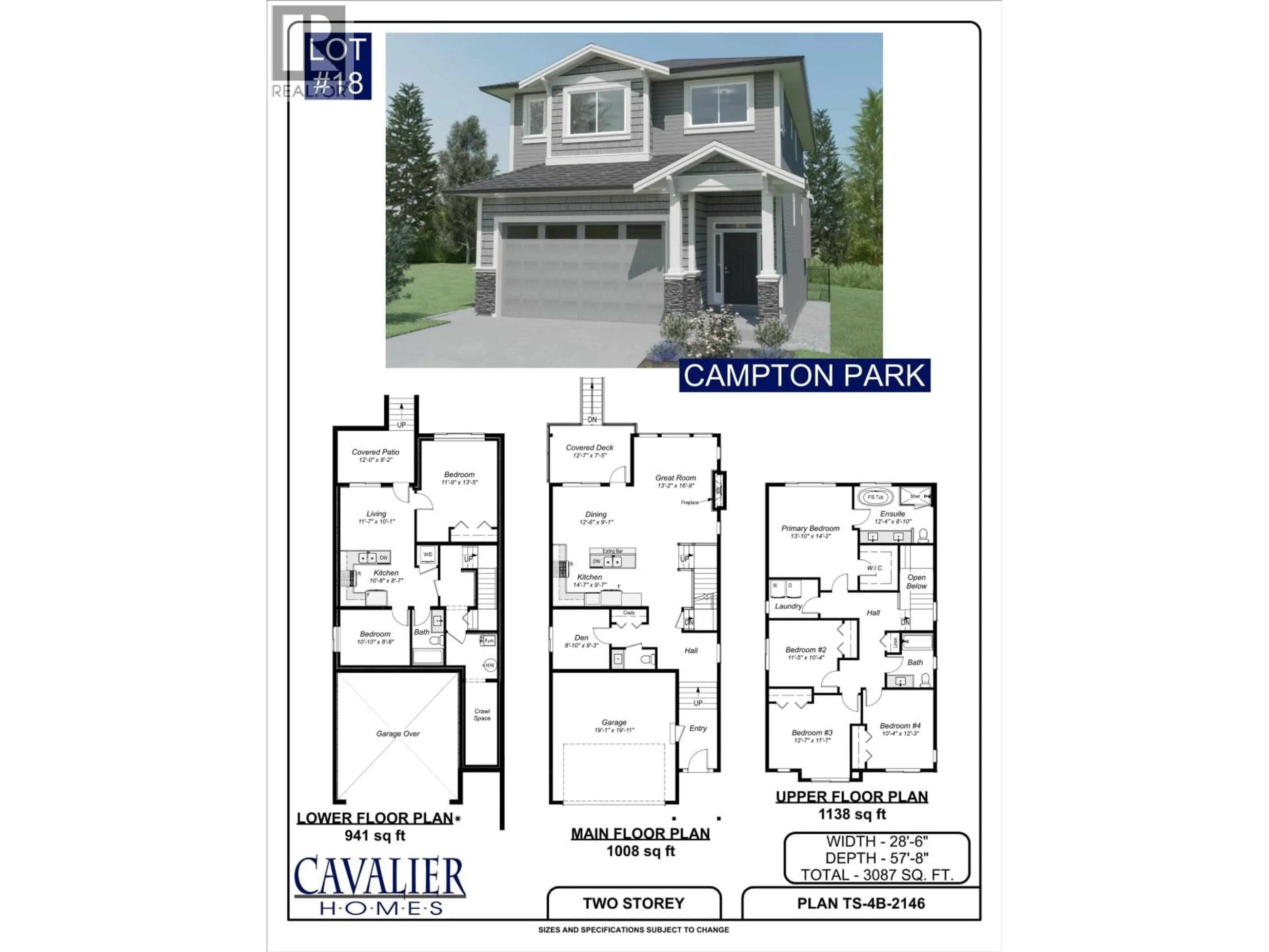 Floor plan for 13618 231 STREET, Maple Ridge British Columbia V2X0S2