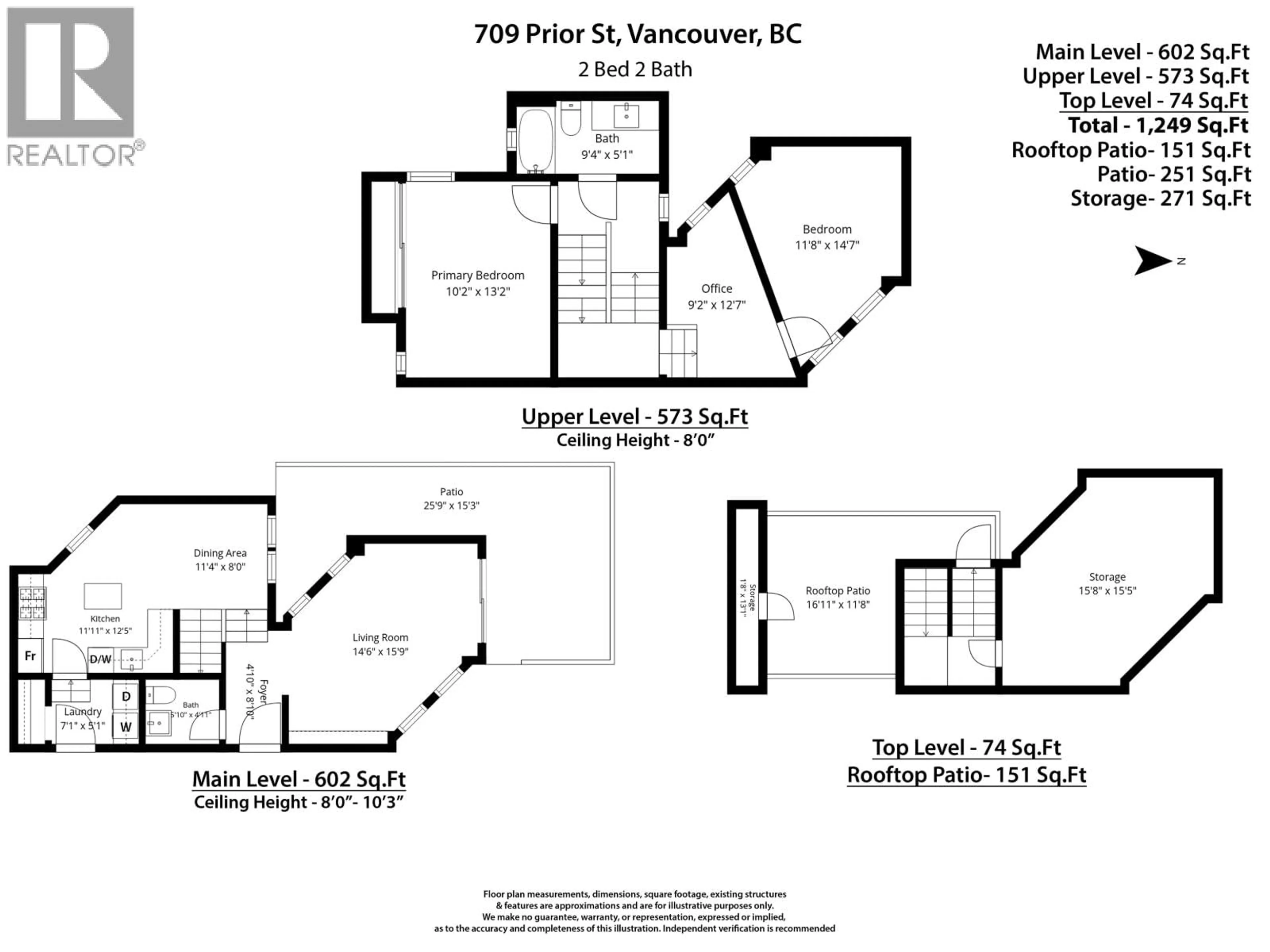 Floor plan for 709 PRIOR STREET, Vancouver British Columbia V6A2G8