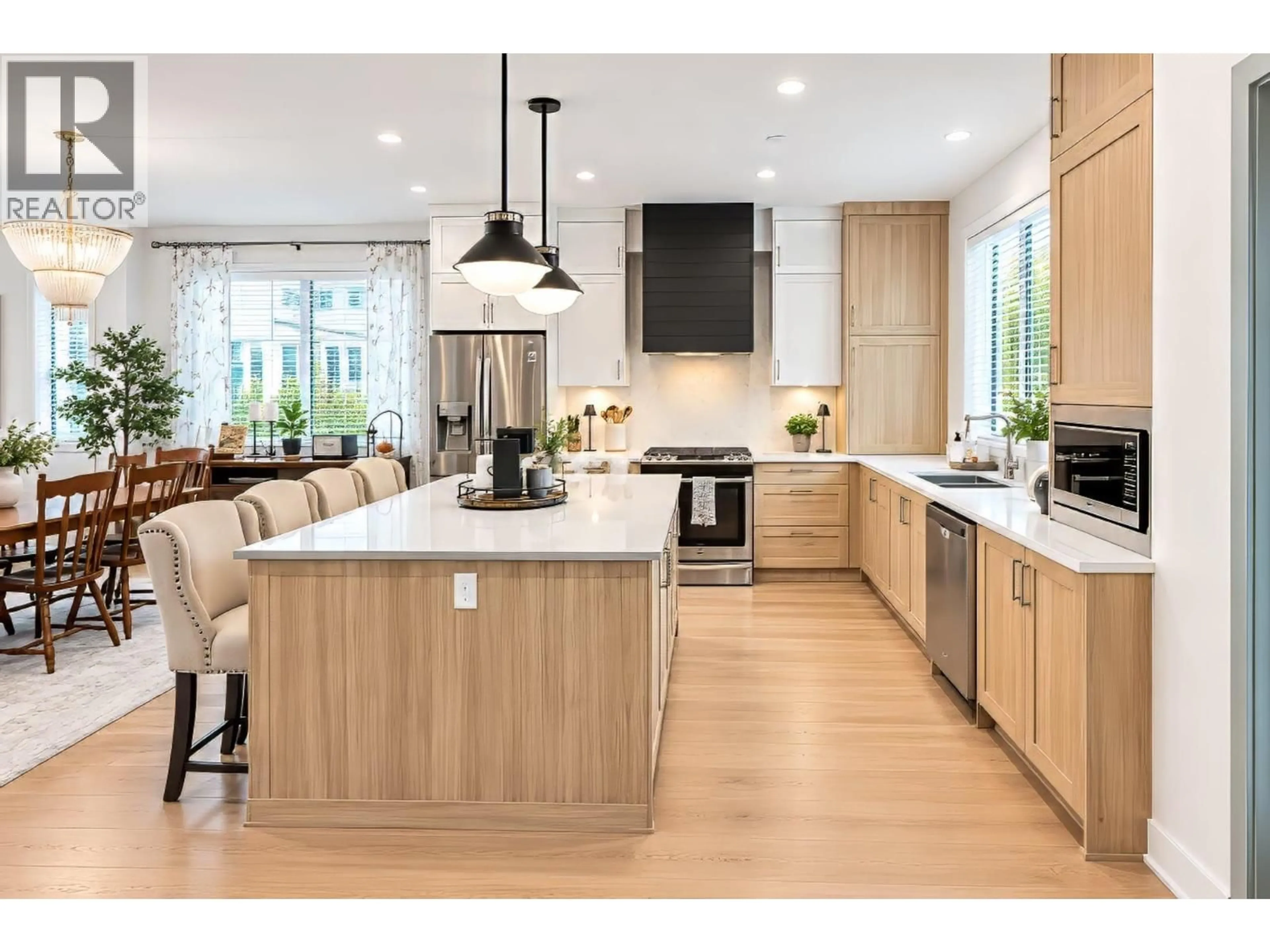 Open concept kitchen, wood/laminate floor for 14 - 13263 236 STREET, Maple Ridge British Columbia V4R0H3