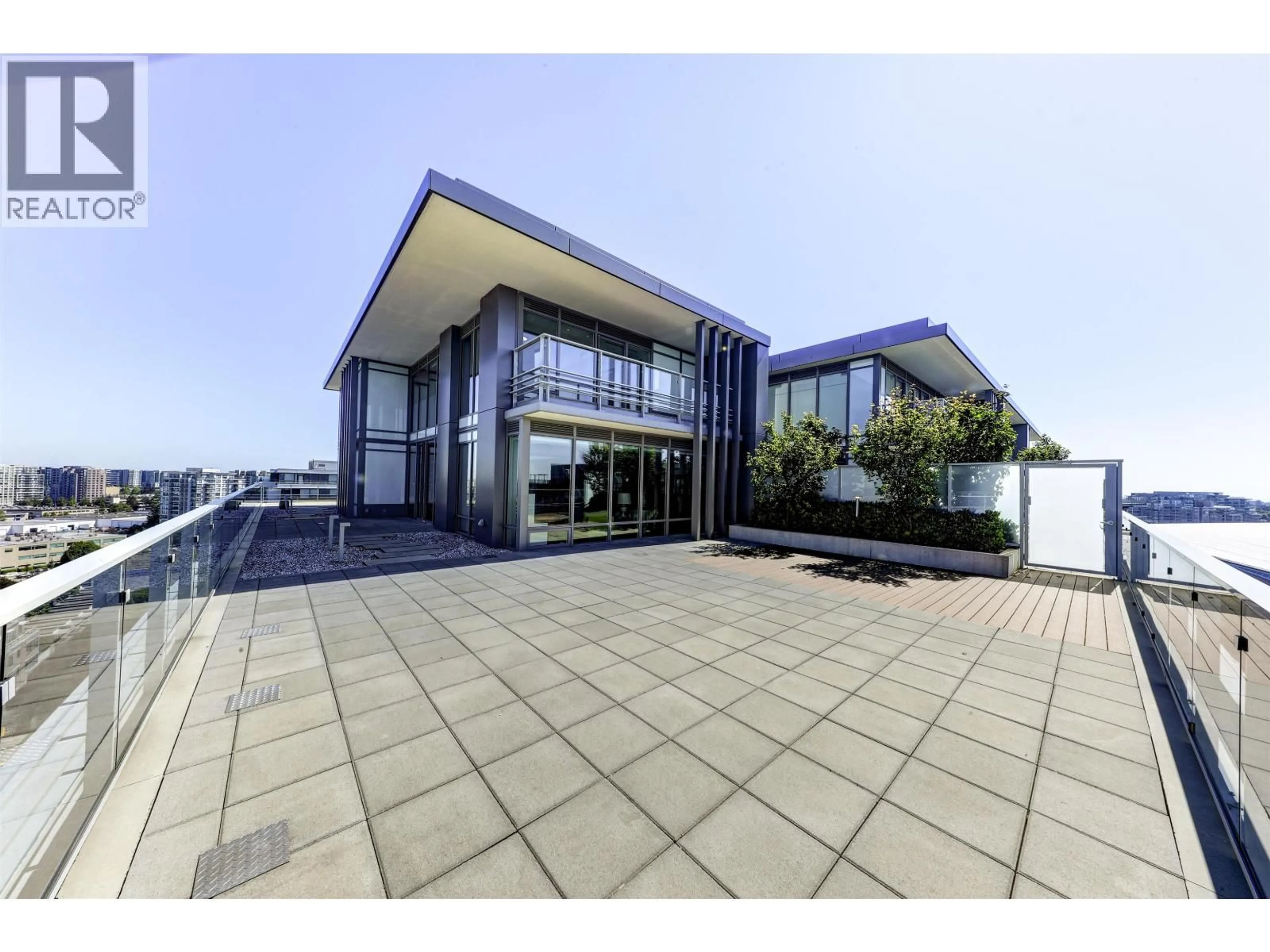 A pic from outside/outdoor area/front of a property/back of a property/a pic from drone, building for 1205 - 6688 PEARSON WAY, Richmond British Columbia V7C0E5