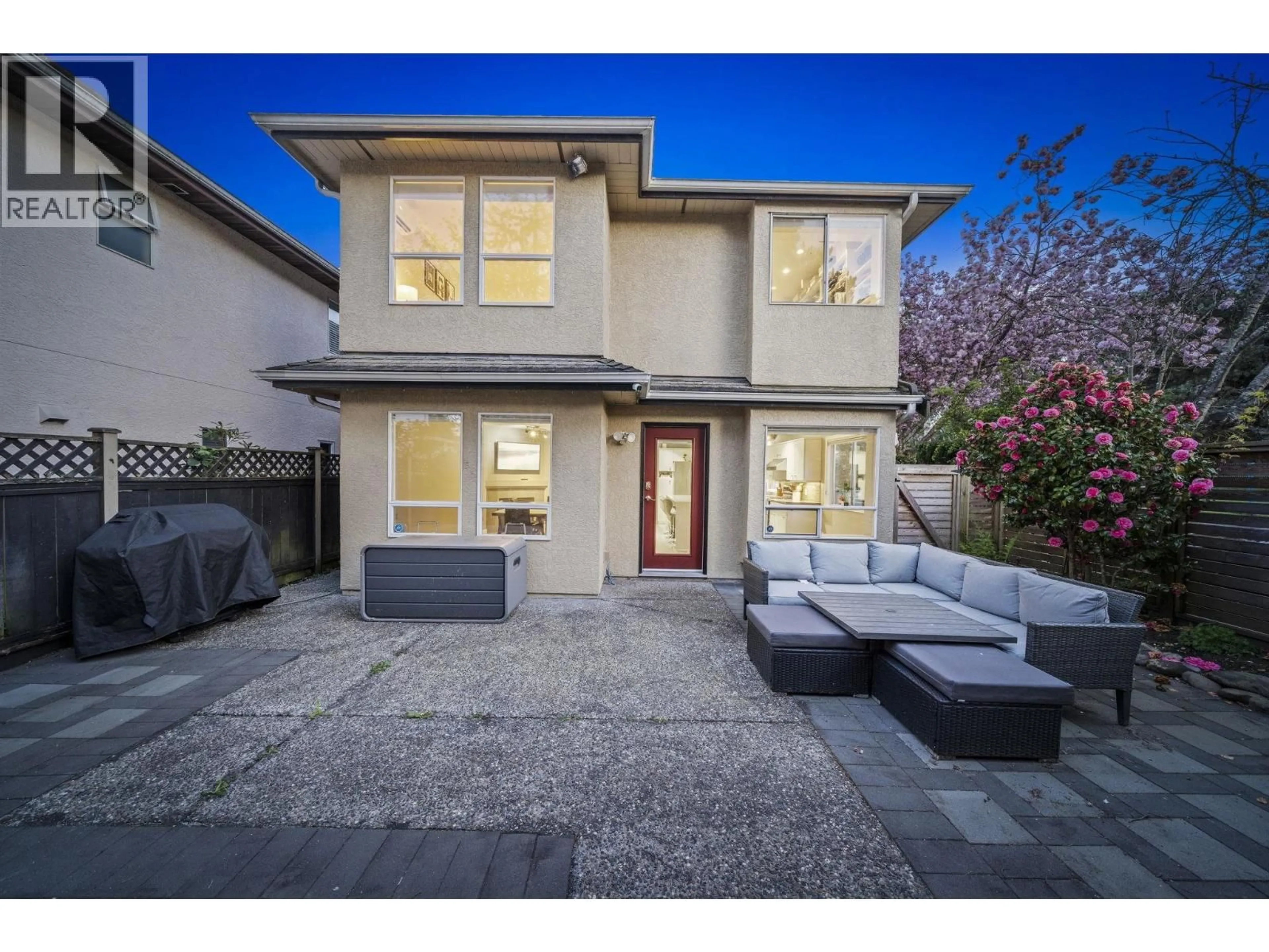 A pic from outside/outdoor area/front of a property/back of a property/a pic from drone, street for 3011 BROADWAY STREET, Richmond British Columbia V7E2X1