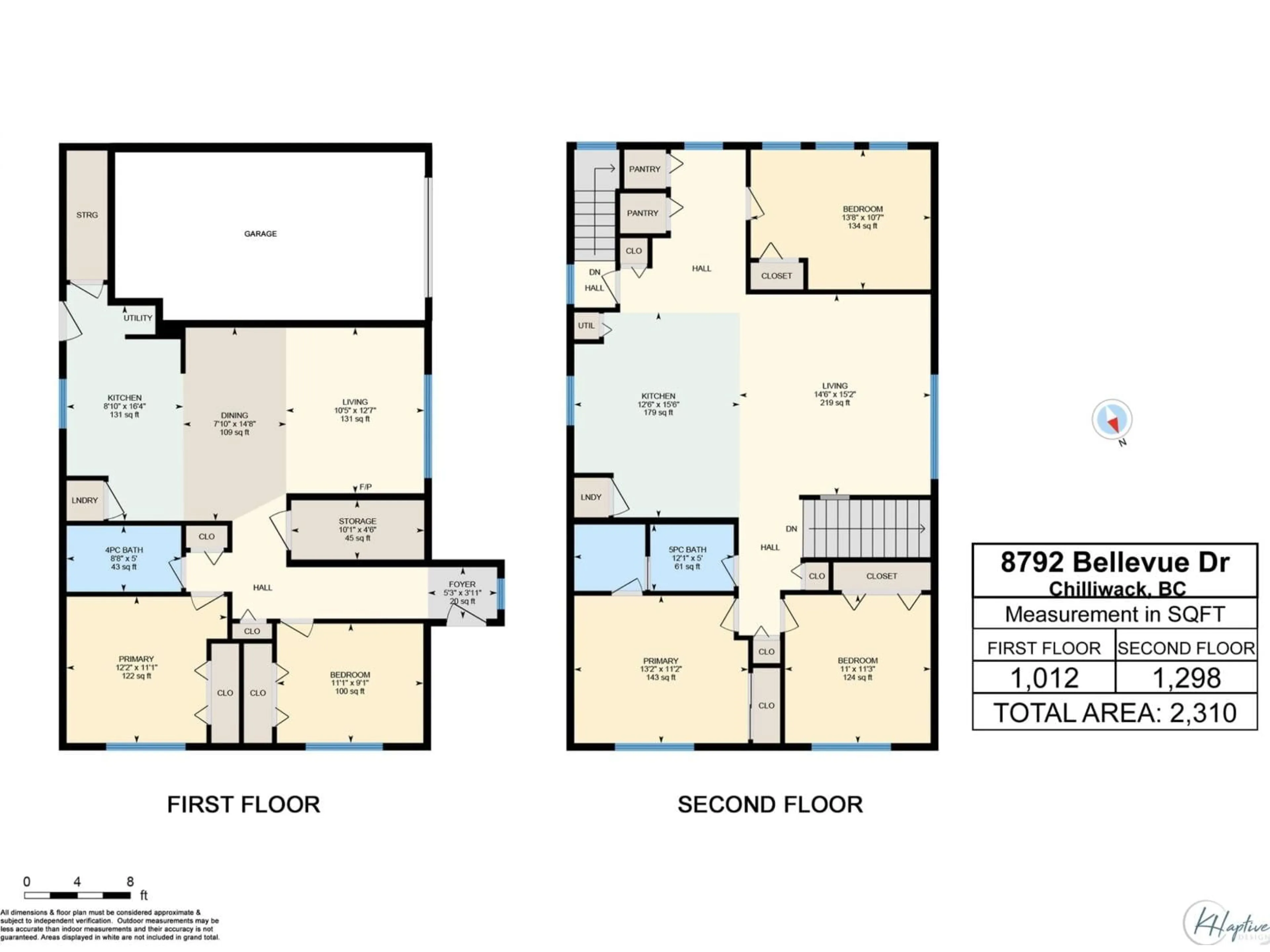 Floor plan for 8792 BELLEVUE DRIVE, Chilliwack British Columbia V2P3W7