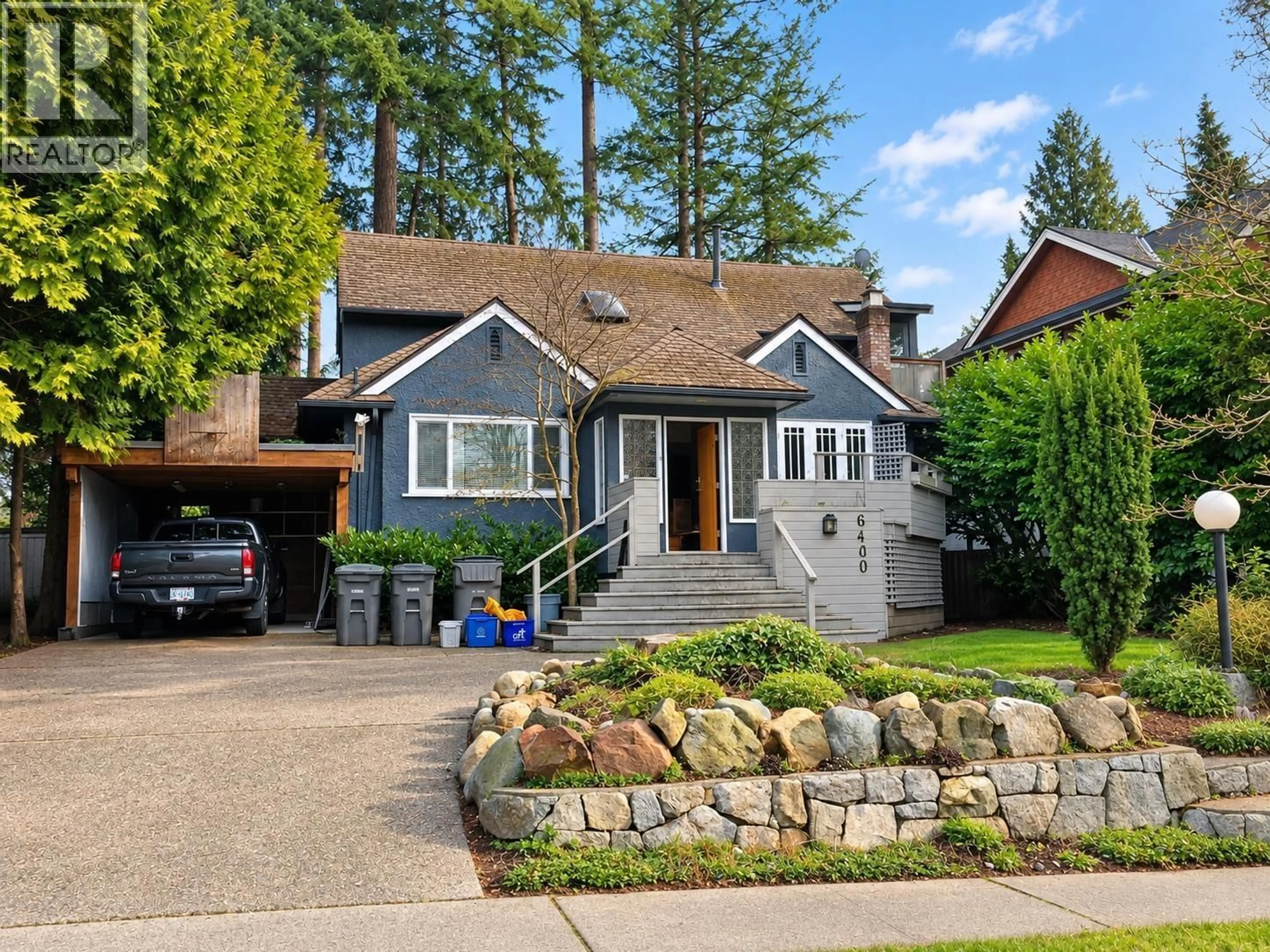 Home with brick exterior material, street for 6400 LARCH STREET, Vancouver British Columbia V6M4E9