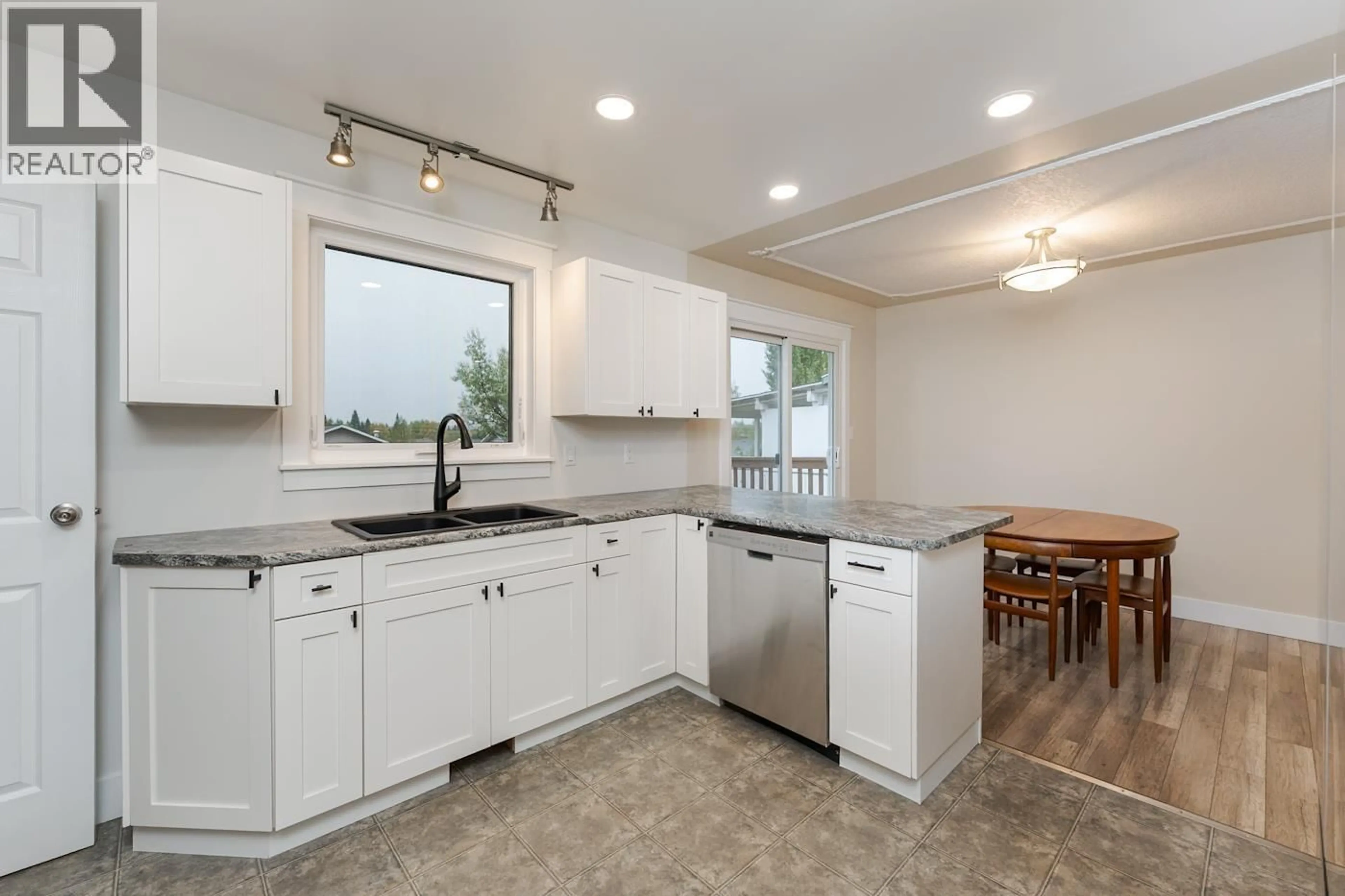 Open concept kitchen, ceramic/tile floor for 2864 CALHOUN CRESCENT, Prince George British Columbia V2N5J9