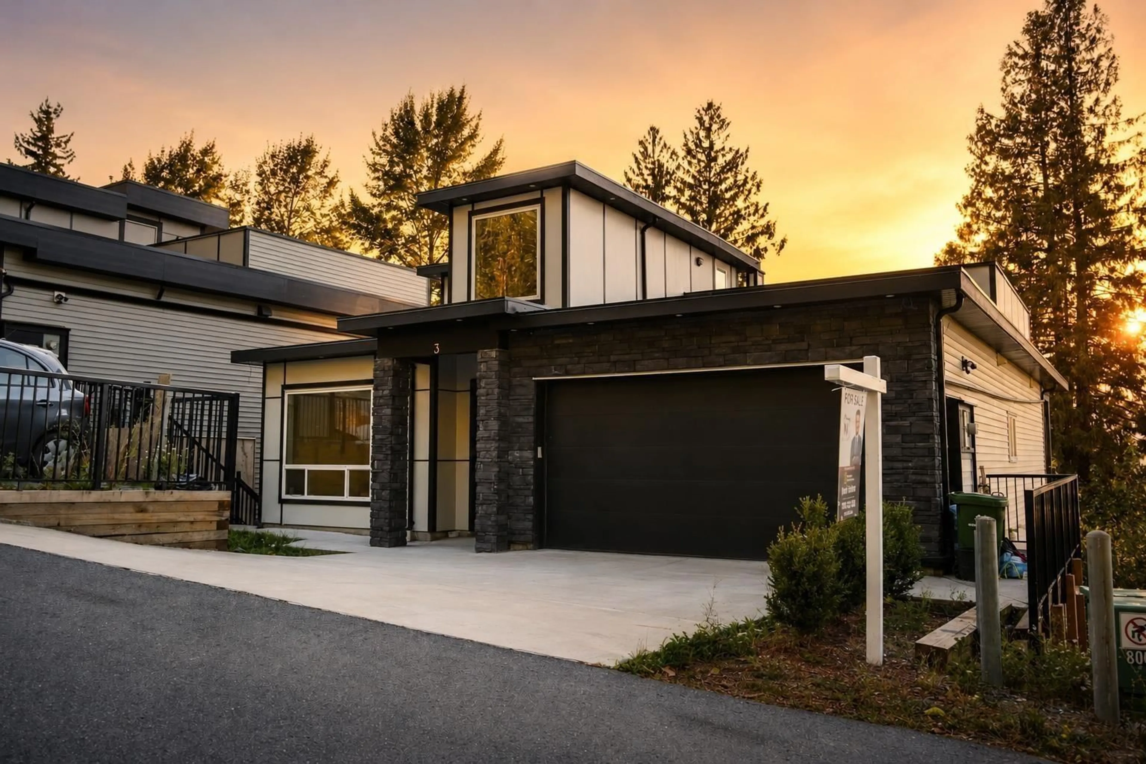 Home with brick exterior material, street for 3 - 5988 LINDEMAN STREET, Chilliwack British Columbia V2R0R9