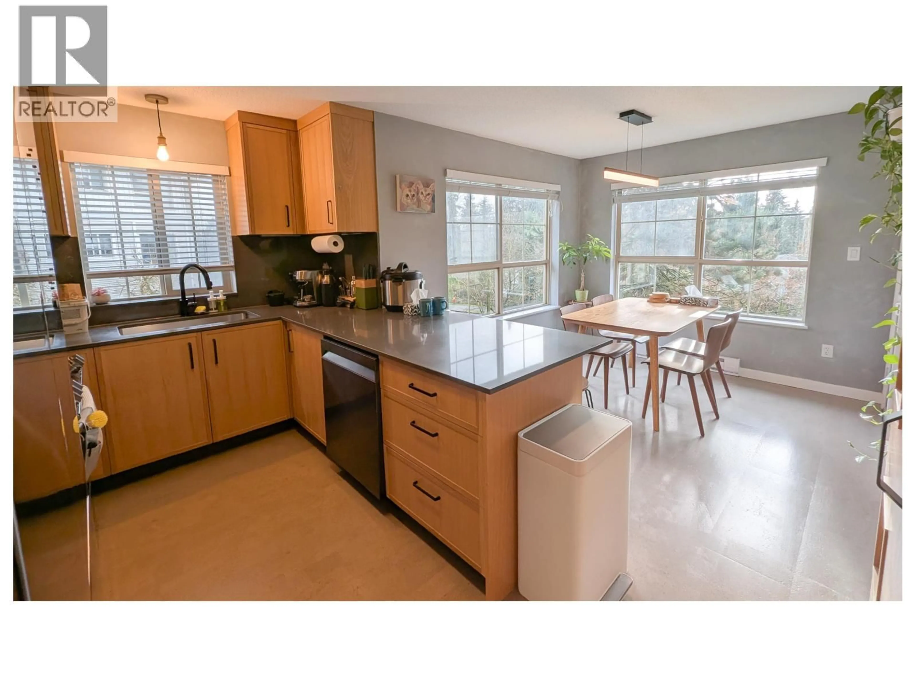 Open concept kitchen, ceramic/tile floor for 210 - 2958 SILVER SPRINGS BOULEVARD, Coquitlam British Columbia V3E3R9