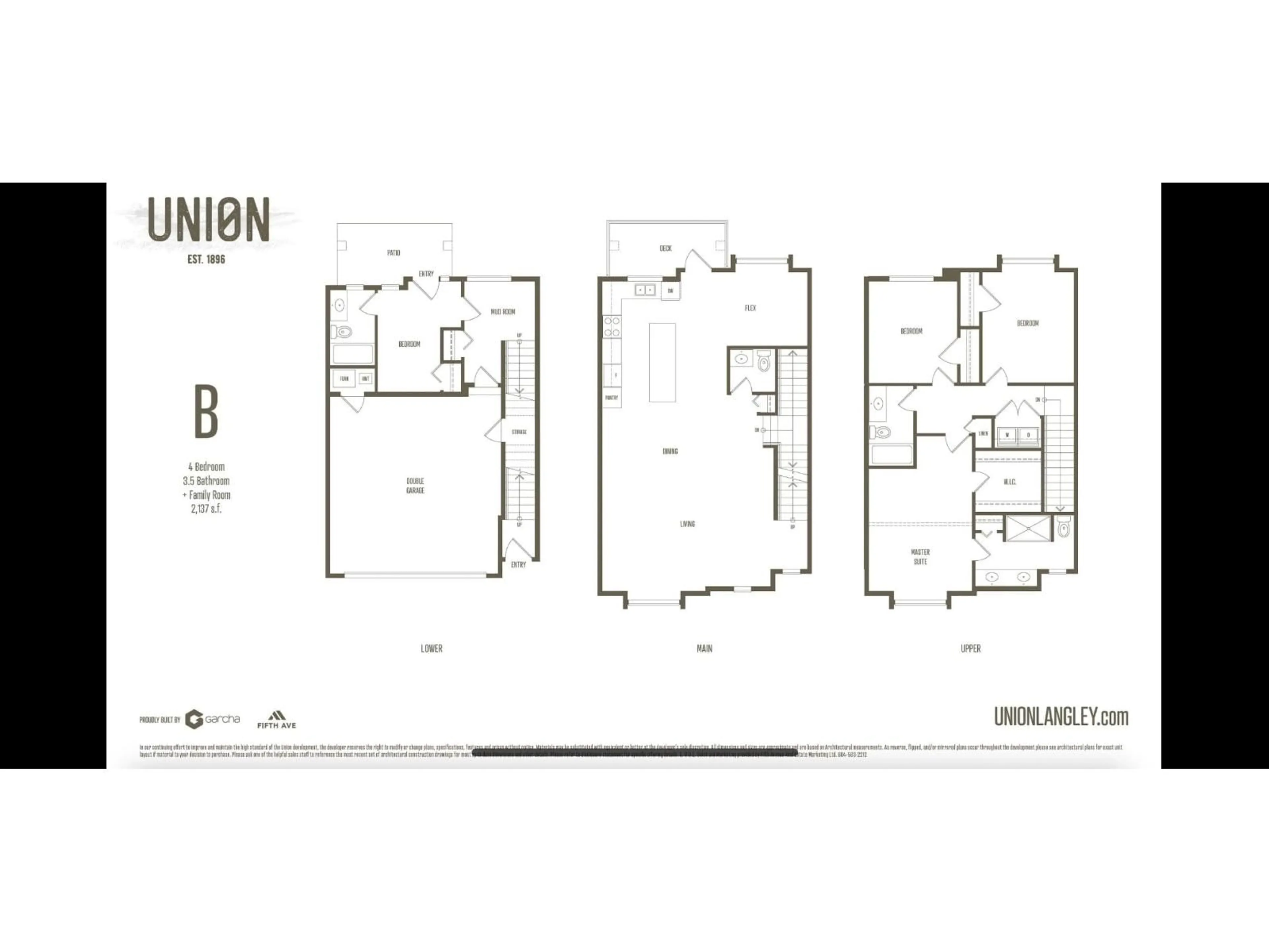 Floor plan for 26 - 7670 207 STREET, Langley British Columbia V2Y3N7