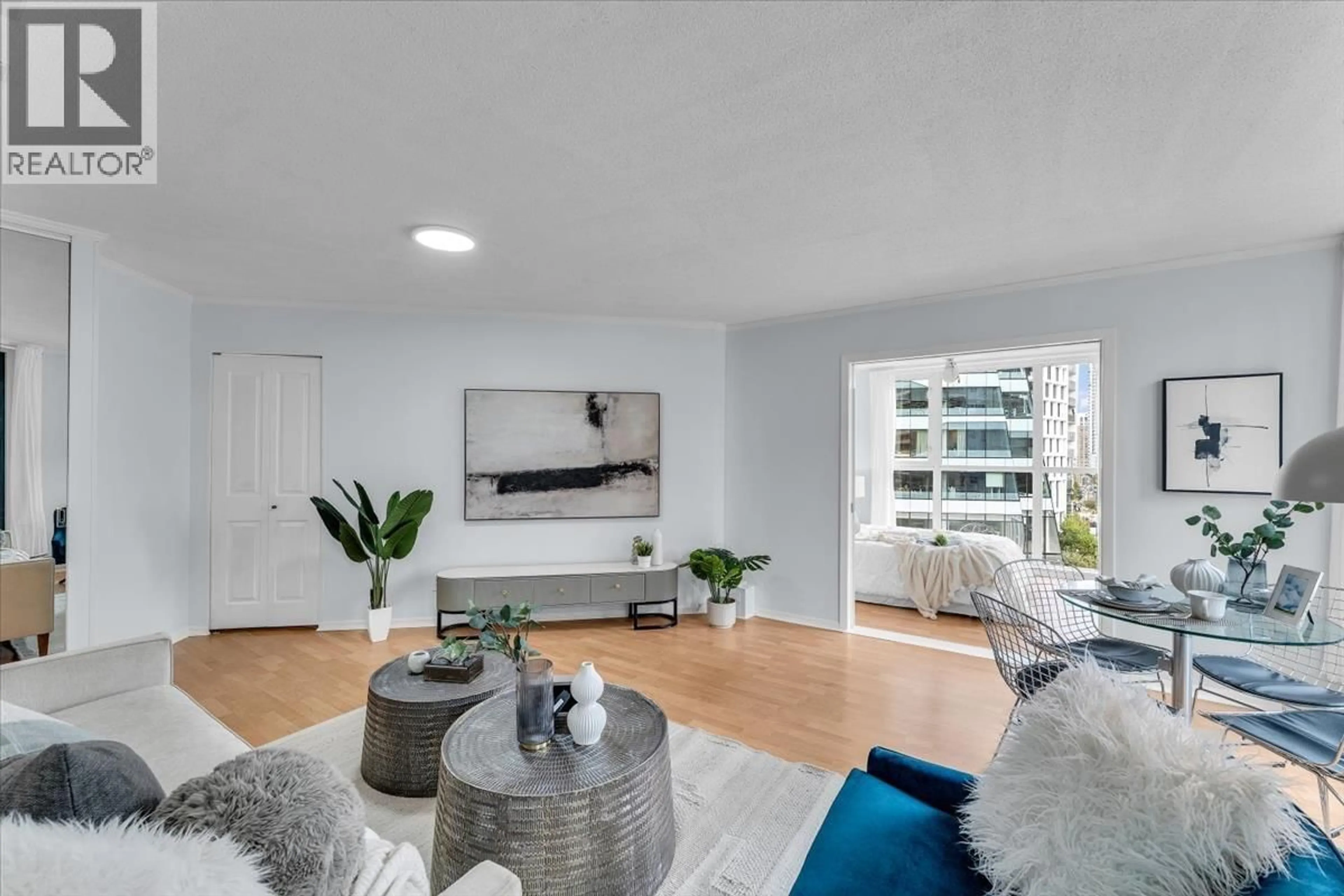 Living room with furniture, unknown for 701 - 1010 BURNABY STREET, Vancouver British Columbia V6E4L8