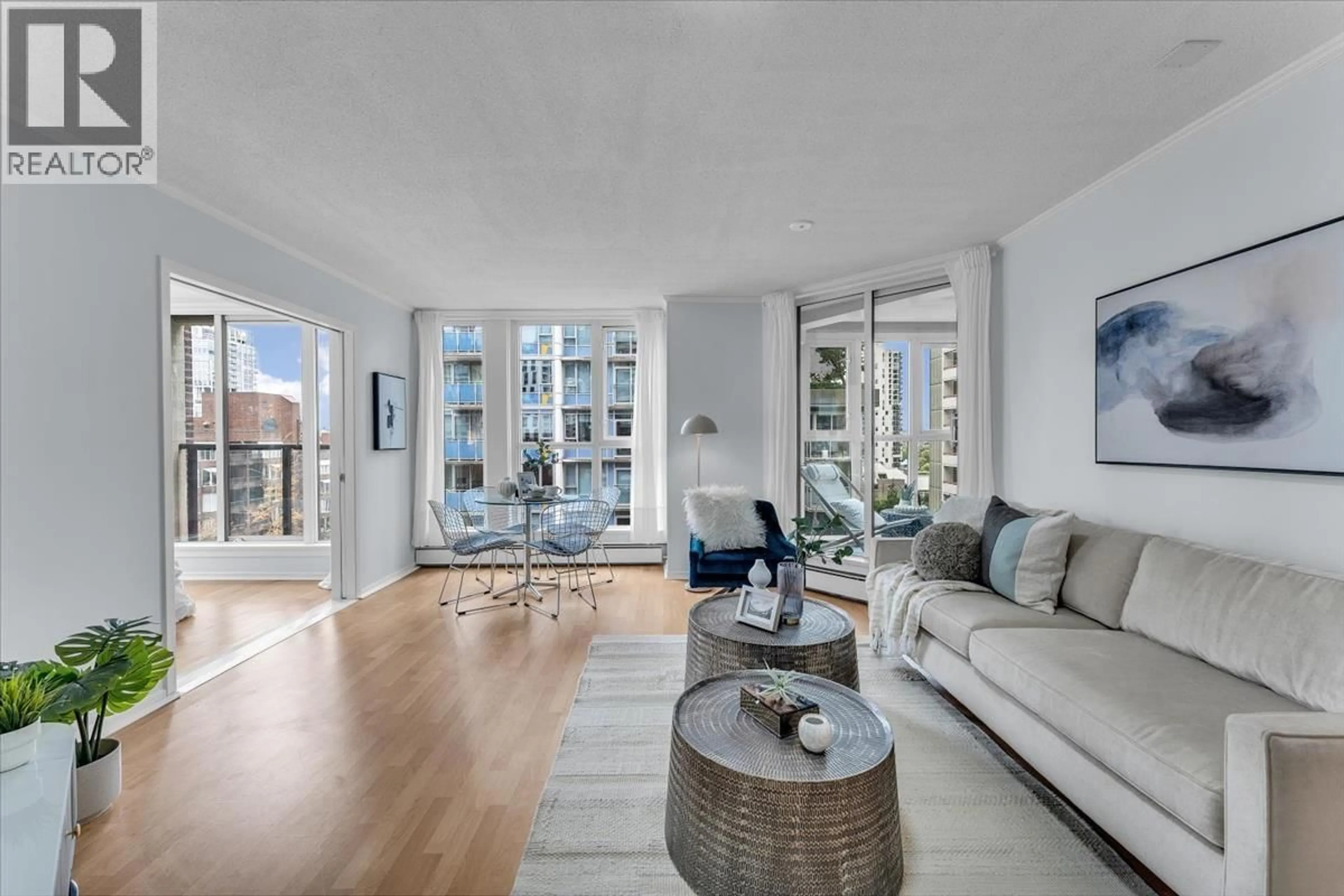 Living room with furniture, unknown for 701 - 1010 BURNABY STREET, Vancouver British Columbia V6E4L8