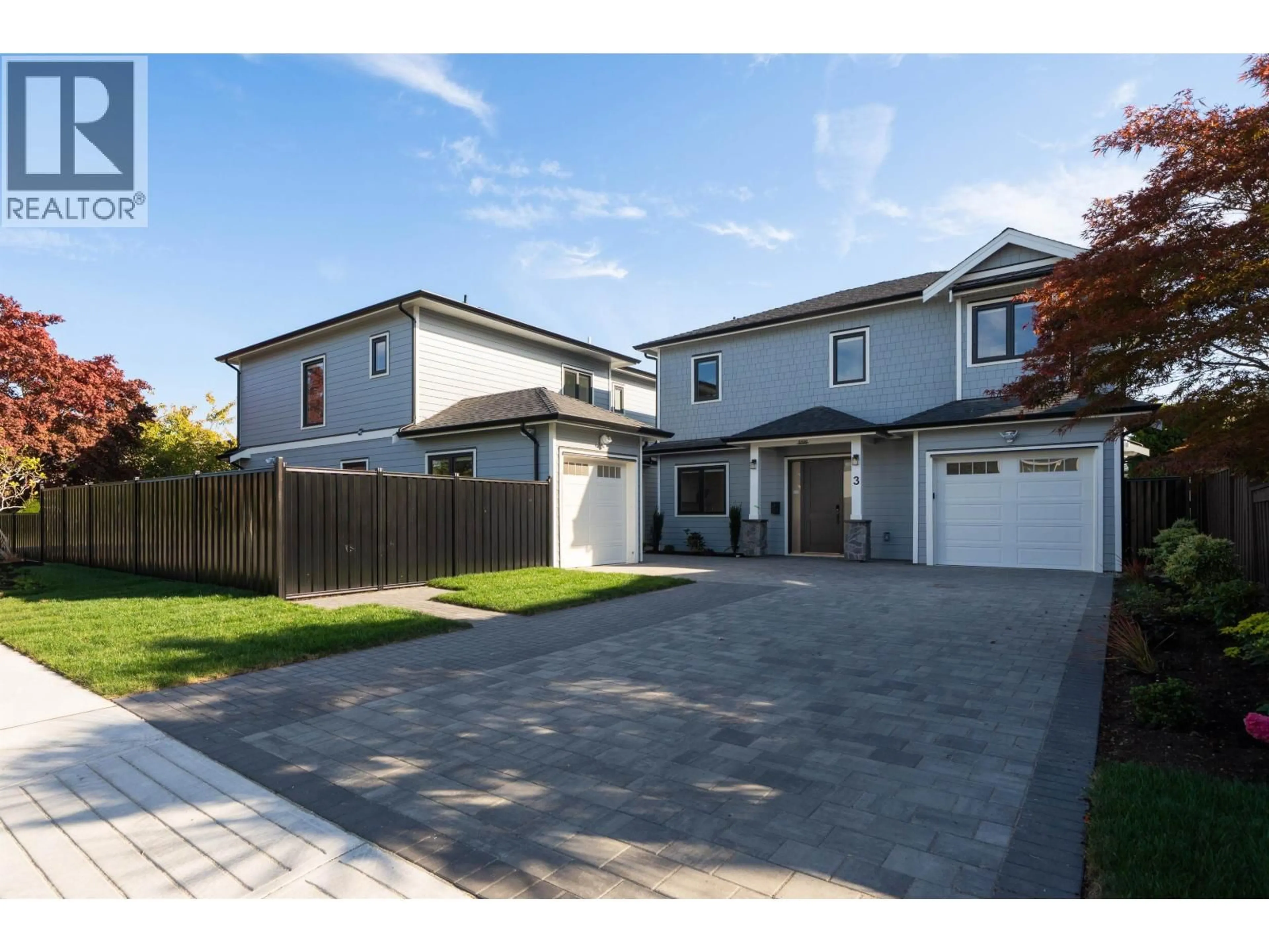 A pic from outside/outdoor area/front of a property/back of a property/a pic from drone, street for 3 - 5300 CHETWYND AVENUE, Richmond British Columbia V7C4L2