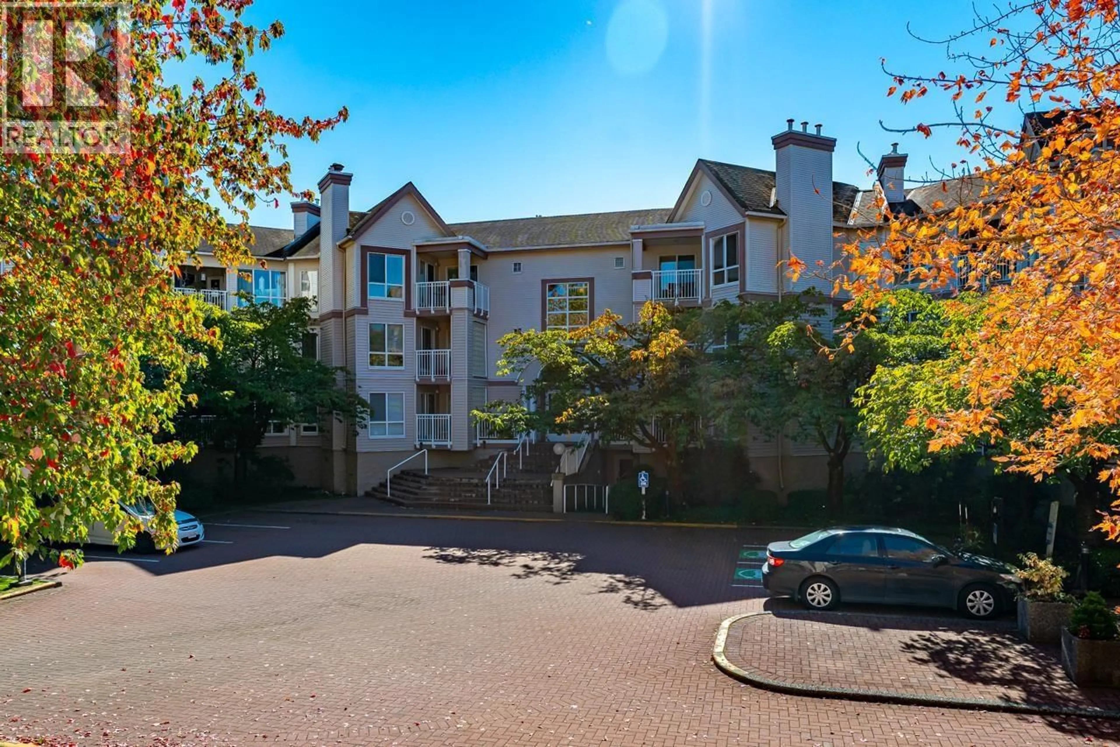 A pic from outside/outdoor area/front of a property/back of a property/a pic from drone, unknown for 321 - 7453 MOFFATT ROAD, Richmond British Columbia V6Y3W1