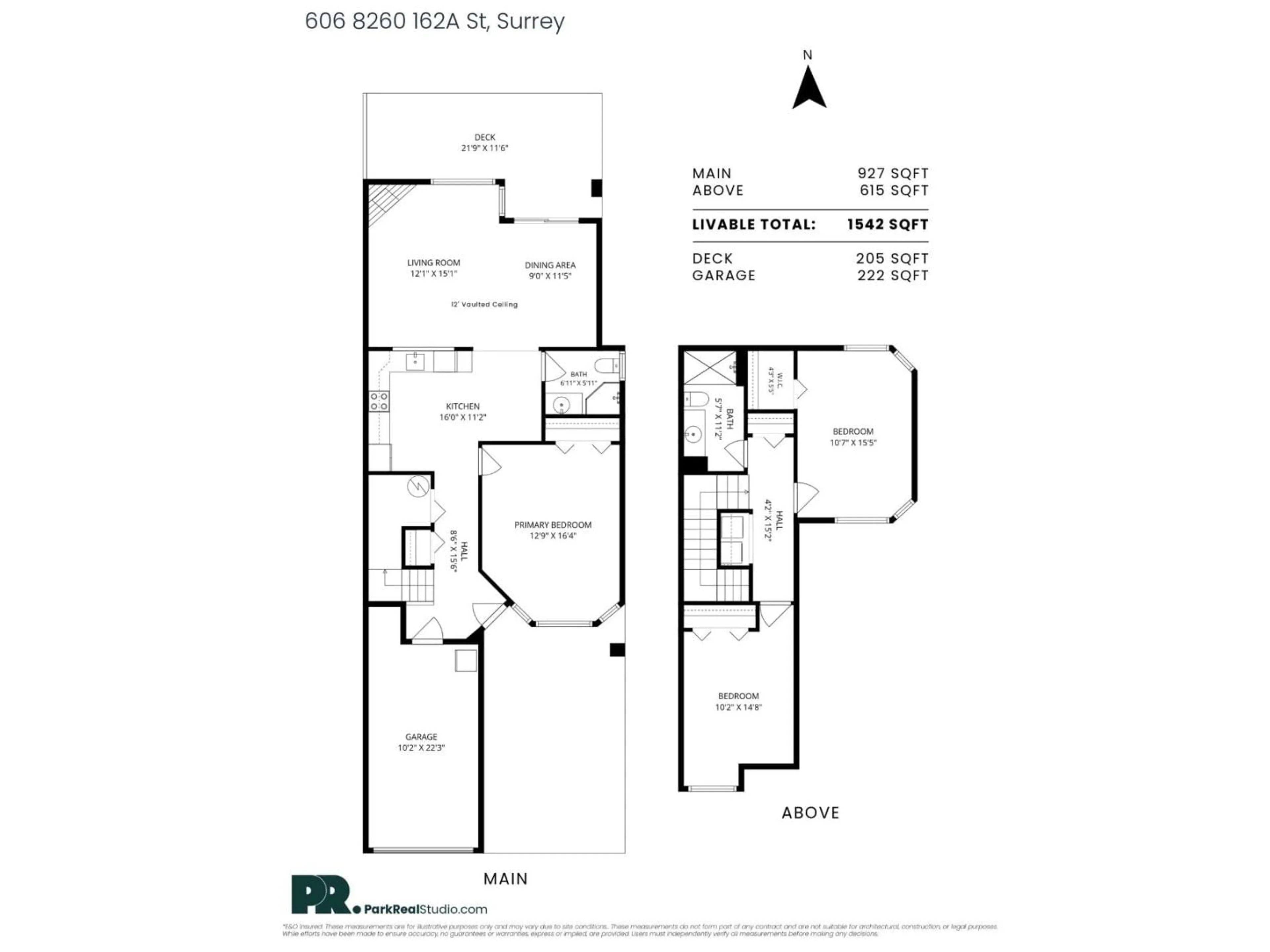 Floor plan for 606 - 8260 162 A STREET STREET SOUTHEAST, Surrey British Columbia V4N0P6