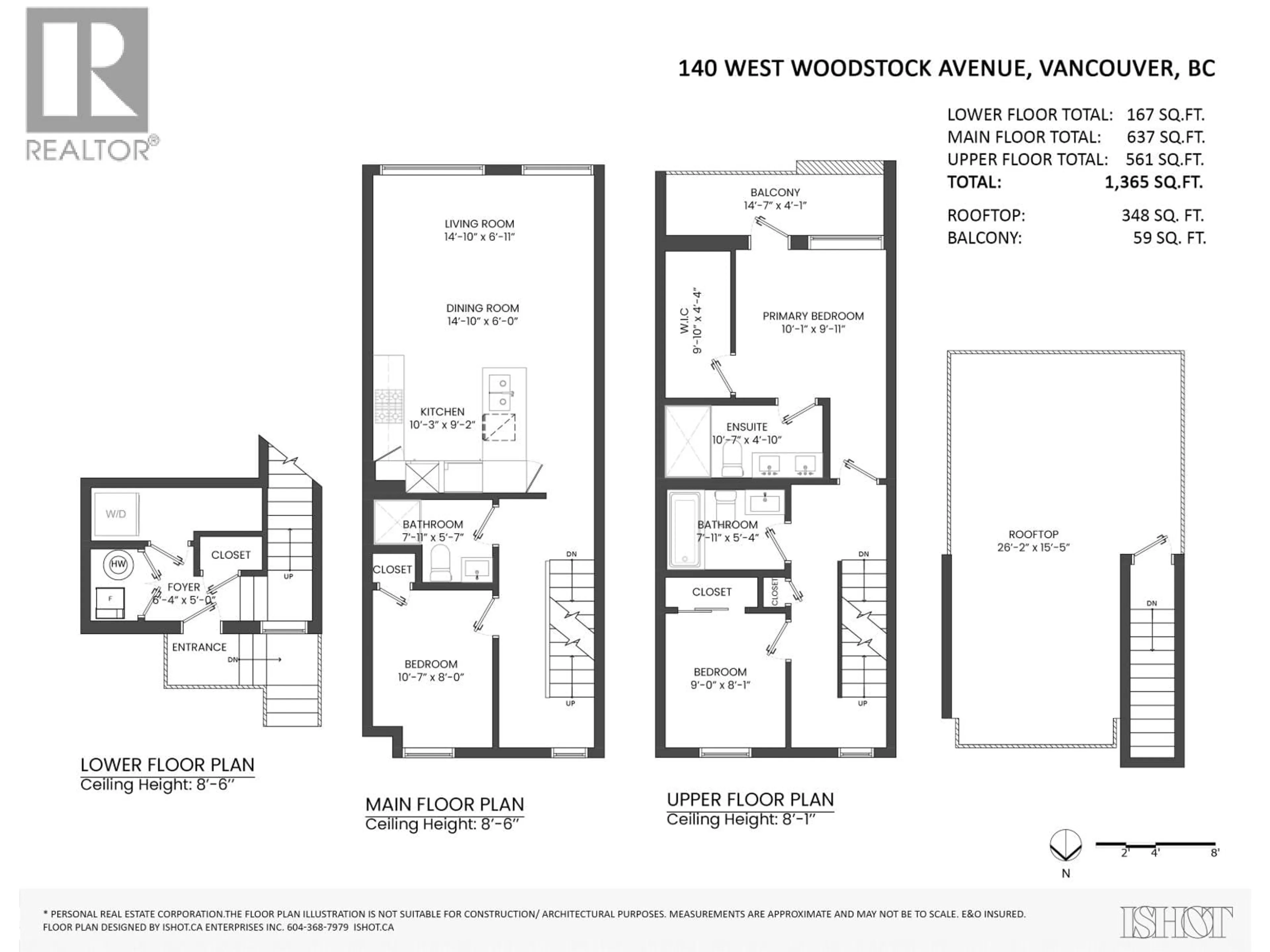 Floor plan for 140 WOODSTOCK AVENUE, Vancouver British Columbia V5Y0N1