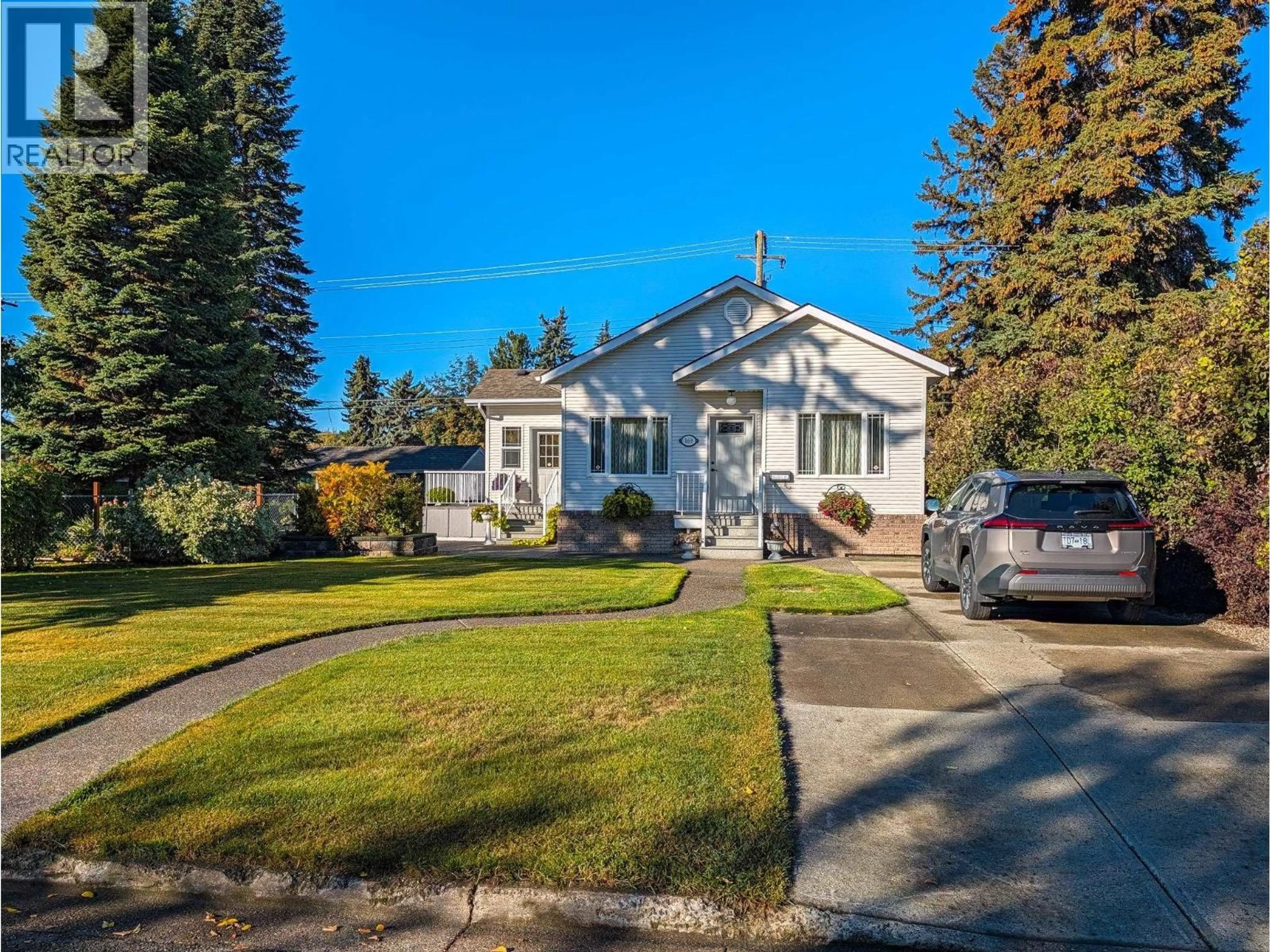 A pic from outside/outdoor area/front of a property/back of a property/a pic from drone, street for 169 BURDEN STREET, Prince George British Columbia V2M2G8