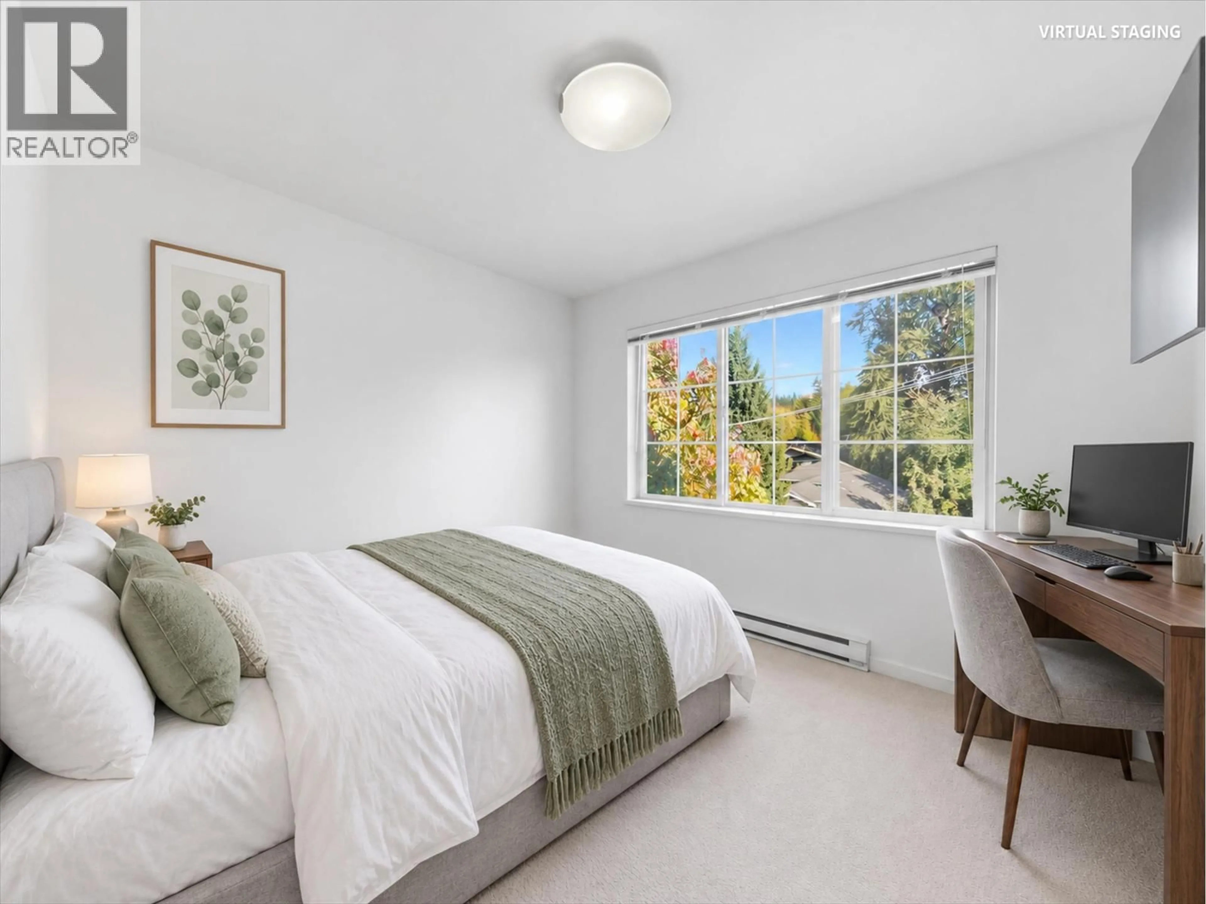 Bedroom with bed, unknown for 21 - 433 SEYMOUR RIVER PLACE, North Vancouver British Columbia V7H0B8