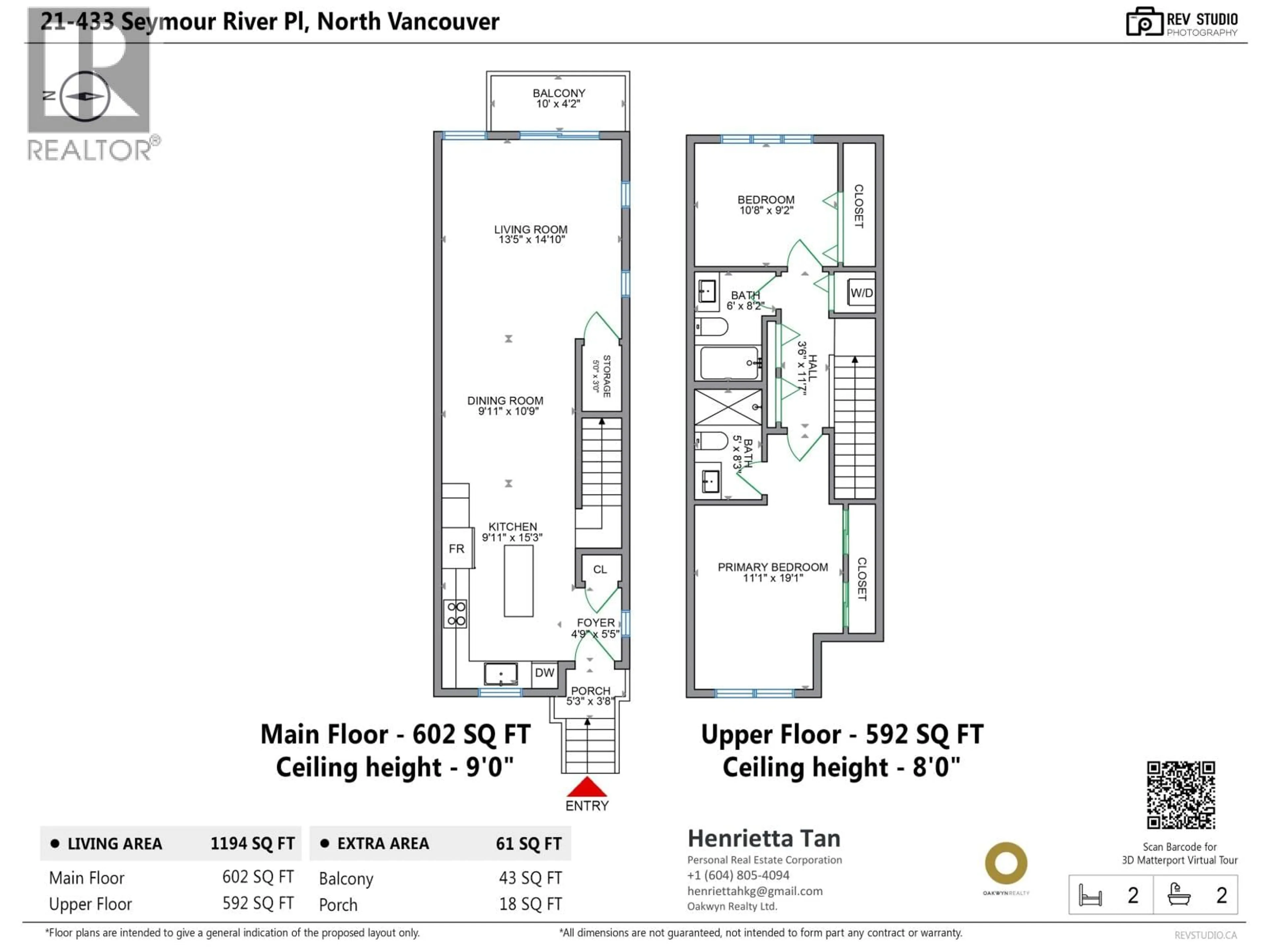 Floor plan for 21 - 433 SEYMOUR RIVER PLACE, North Vancouver British Columbia V7H0B8