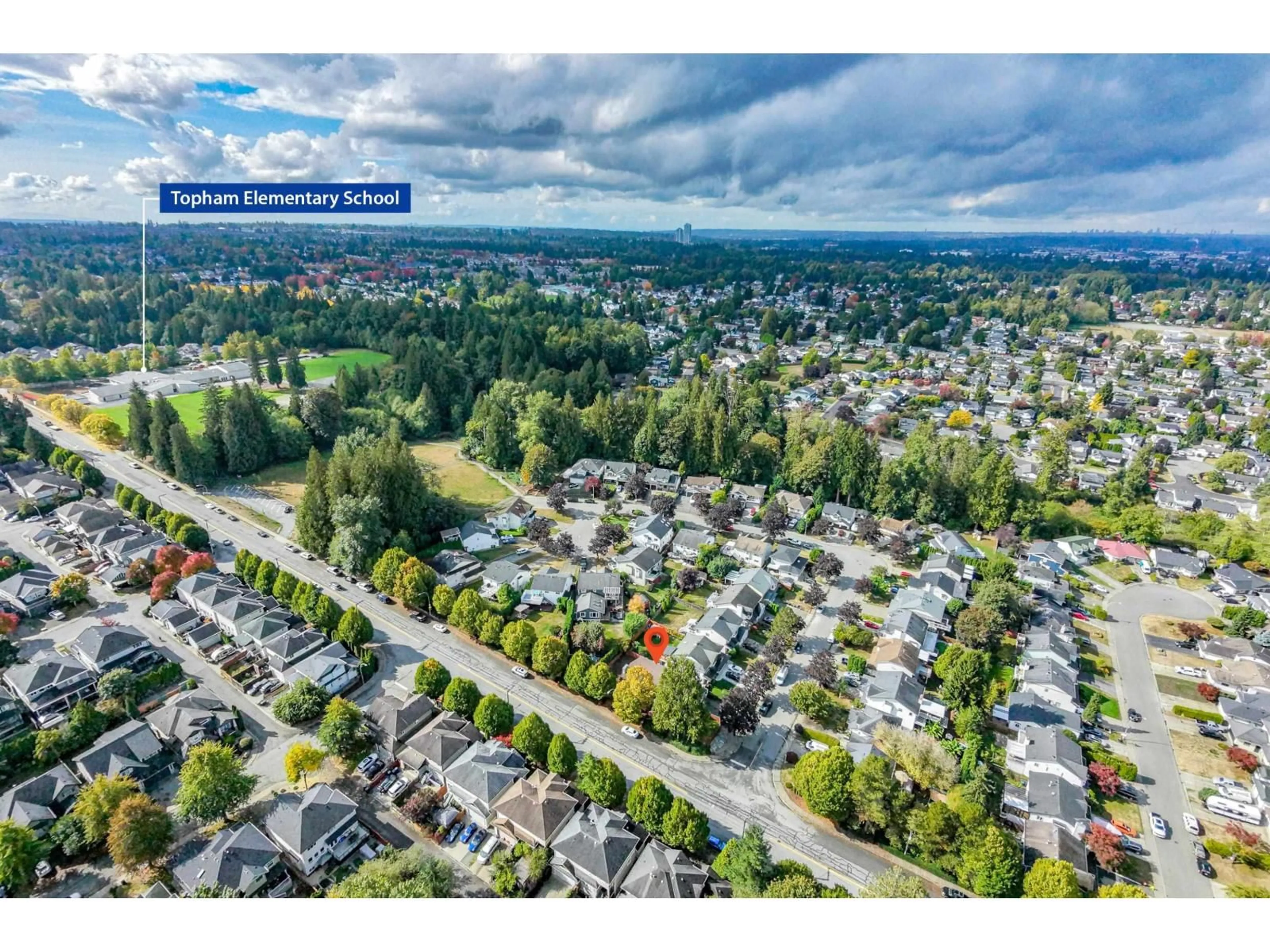 A pic from outside/outdoor area/front of a property/back of a property/a pic from drone, mountain view for 21590 93A AVENUE, Langley British Columbia V1M2H7