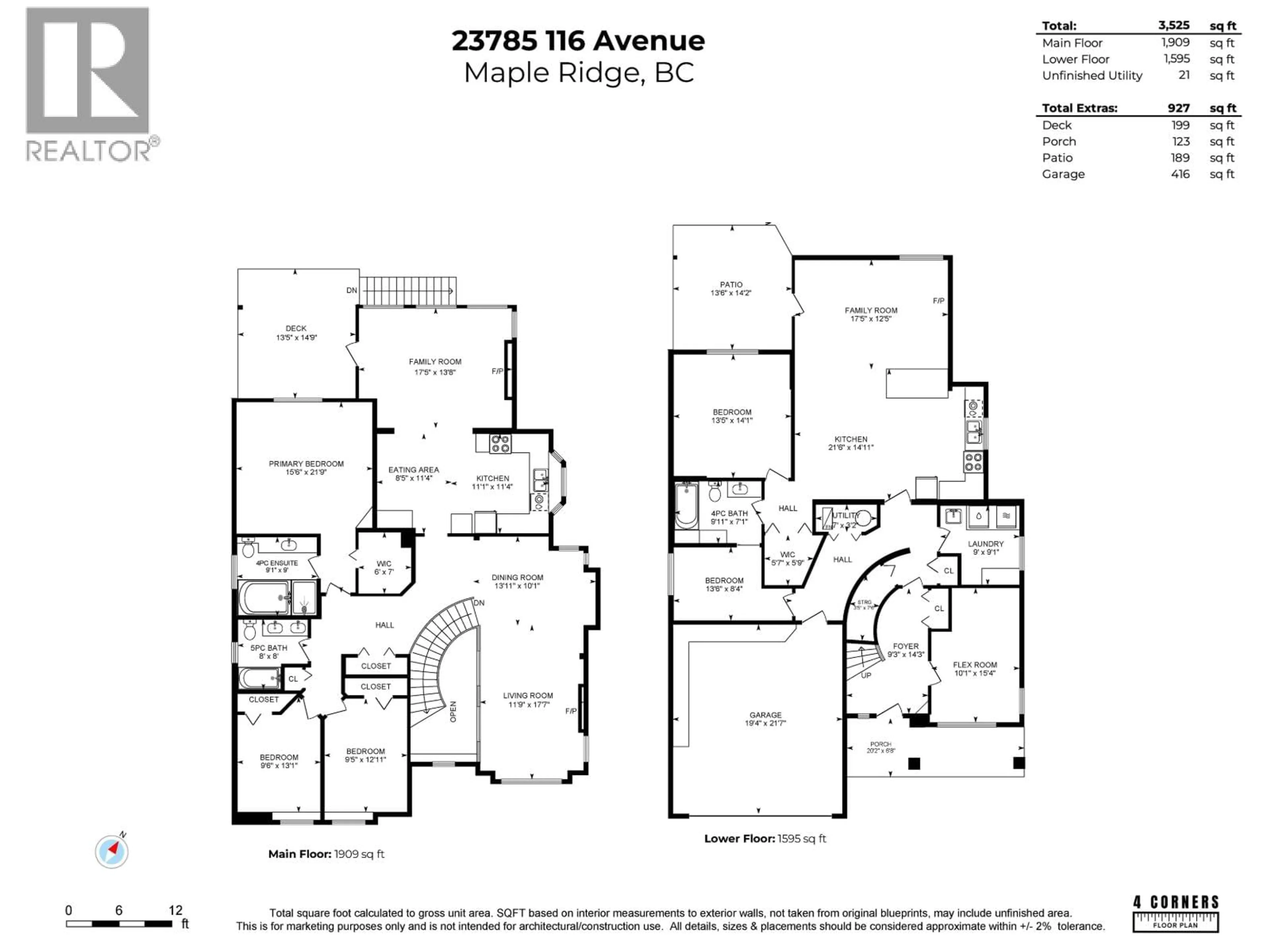 Floor plan for 23785 116 AVENUE, Maple Ridge British Columbia V4R2V5