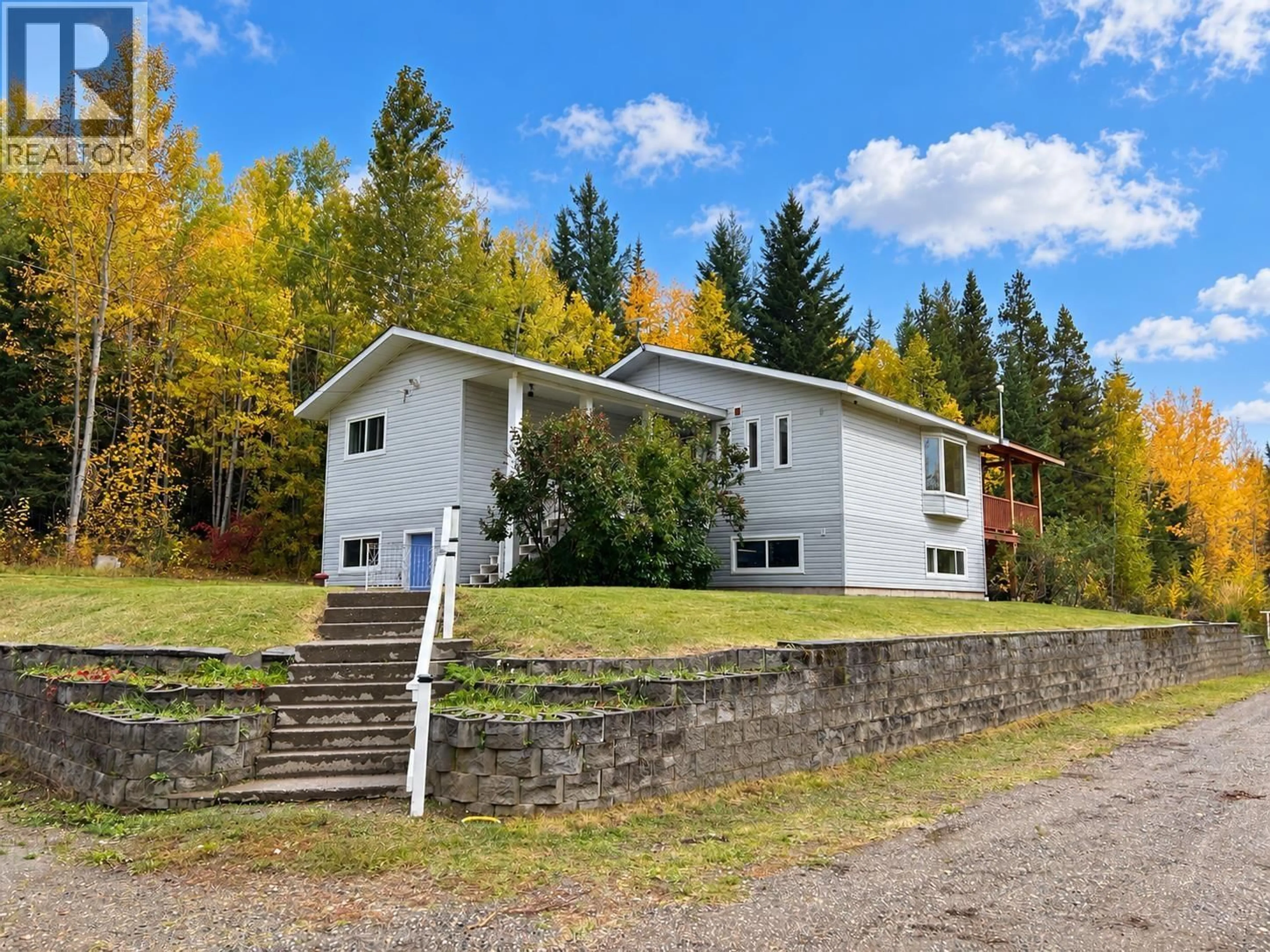 A pic from outside/outdoor area/front of a property/back of a property/a pic from drone, unknown for 1791 BACKER ROAD, Quesnel British Columbia V2J7B4