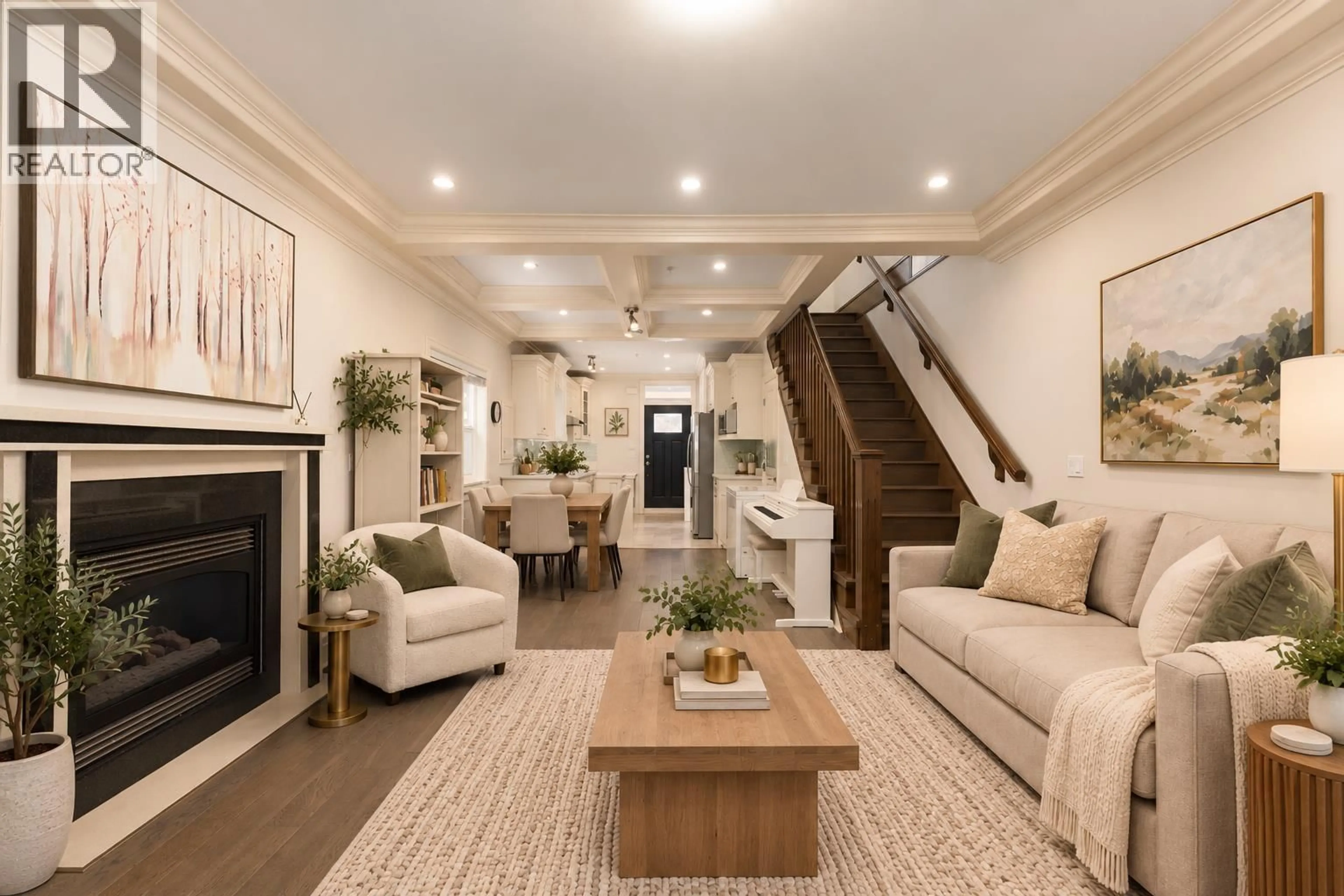 Living room with furniture, unknown for 1176 KING EDWARD AVENUE, Vancouver British Columbia V5V2G2