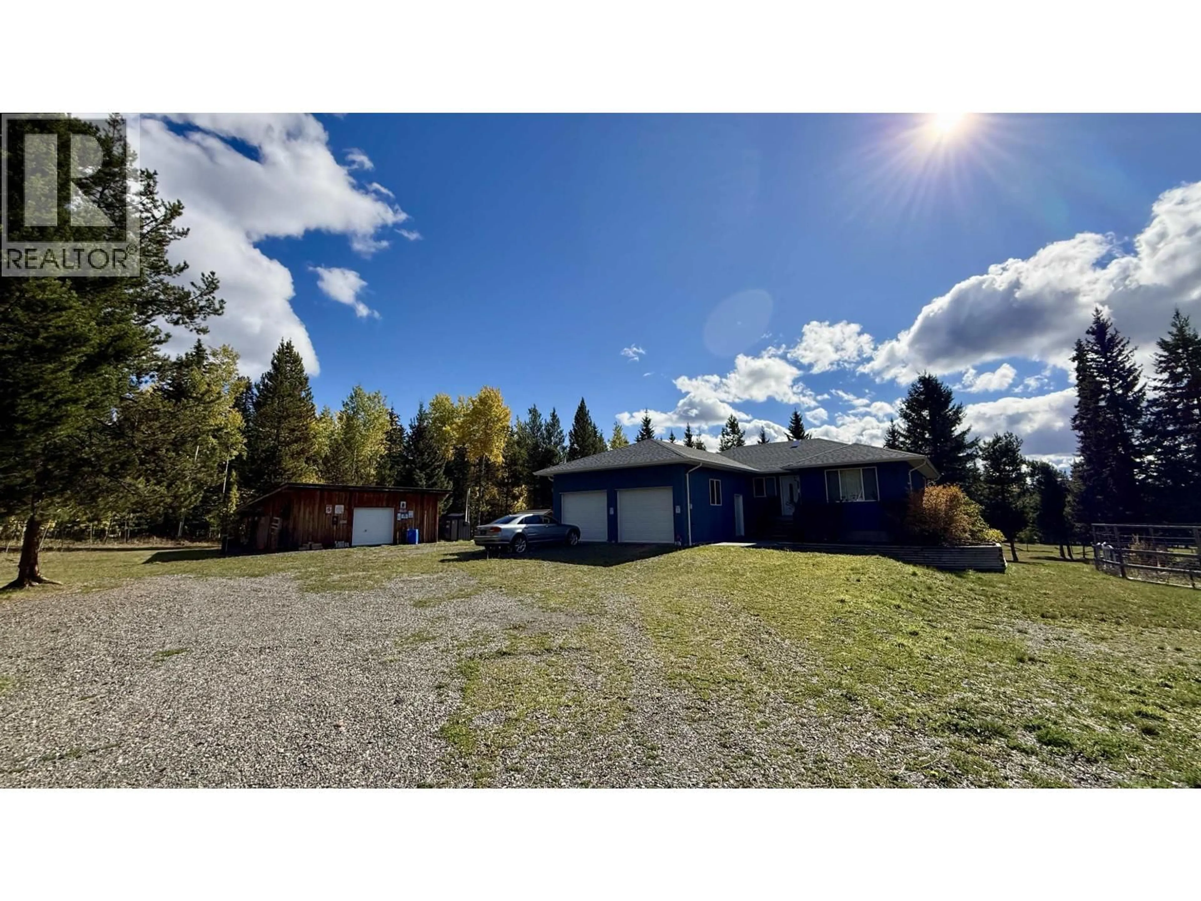 A pic from outside/outdoor area/front of a property/back of a property/a pic from drone, unknown for 6836 FAWN CREEK ROAD, Lone Butte British Columbia V0K1E0