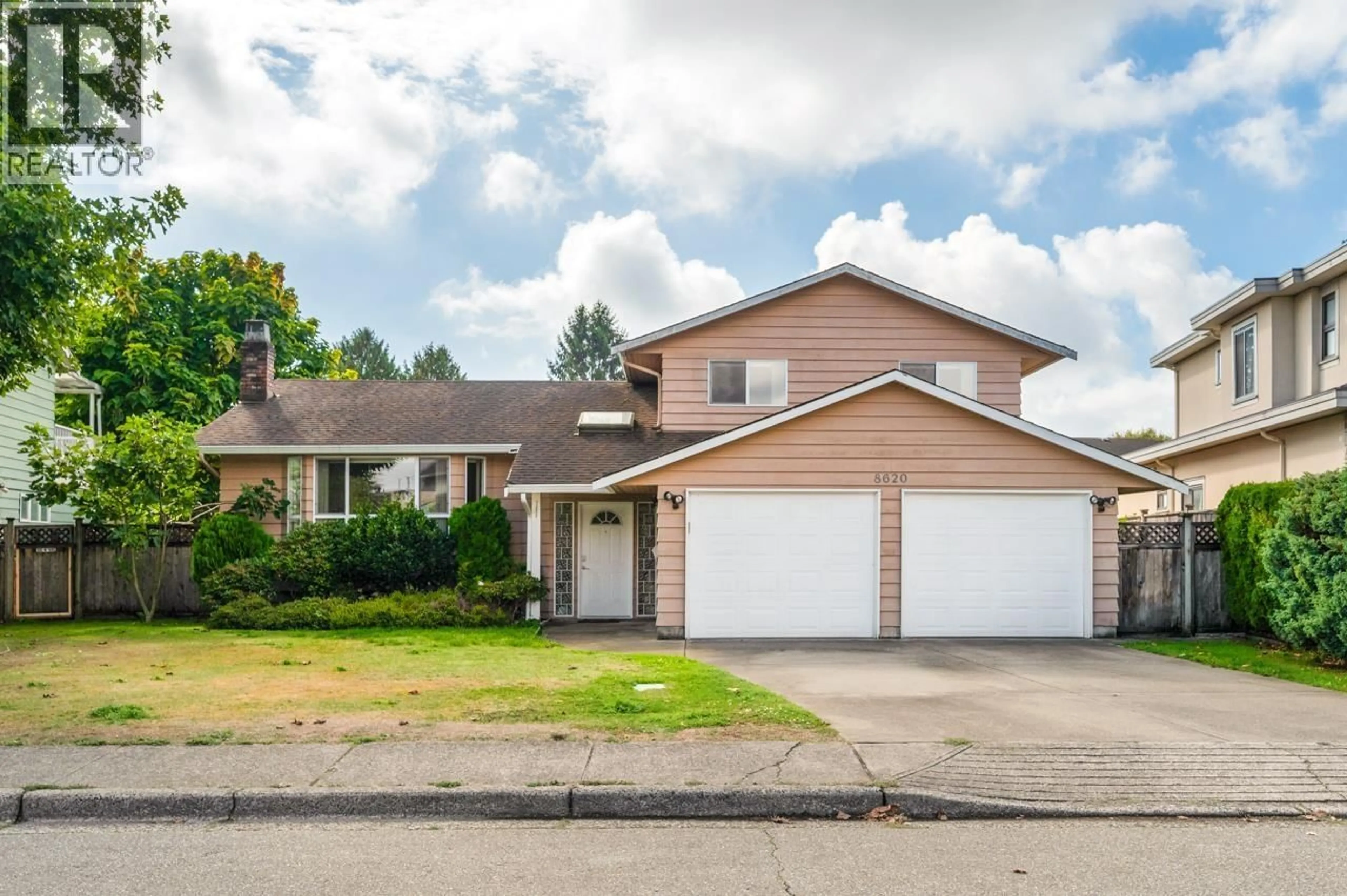 Home with vinyl exterior material, street for 8620 DEMOREST DRIVE, Richmond British Columbia V7A4M1