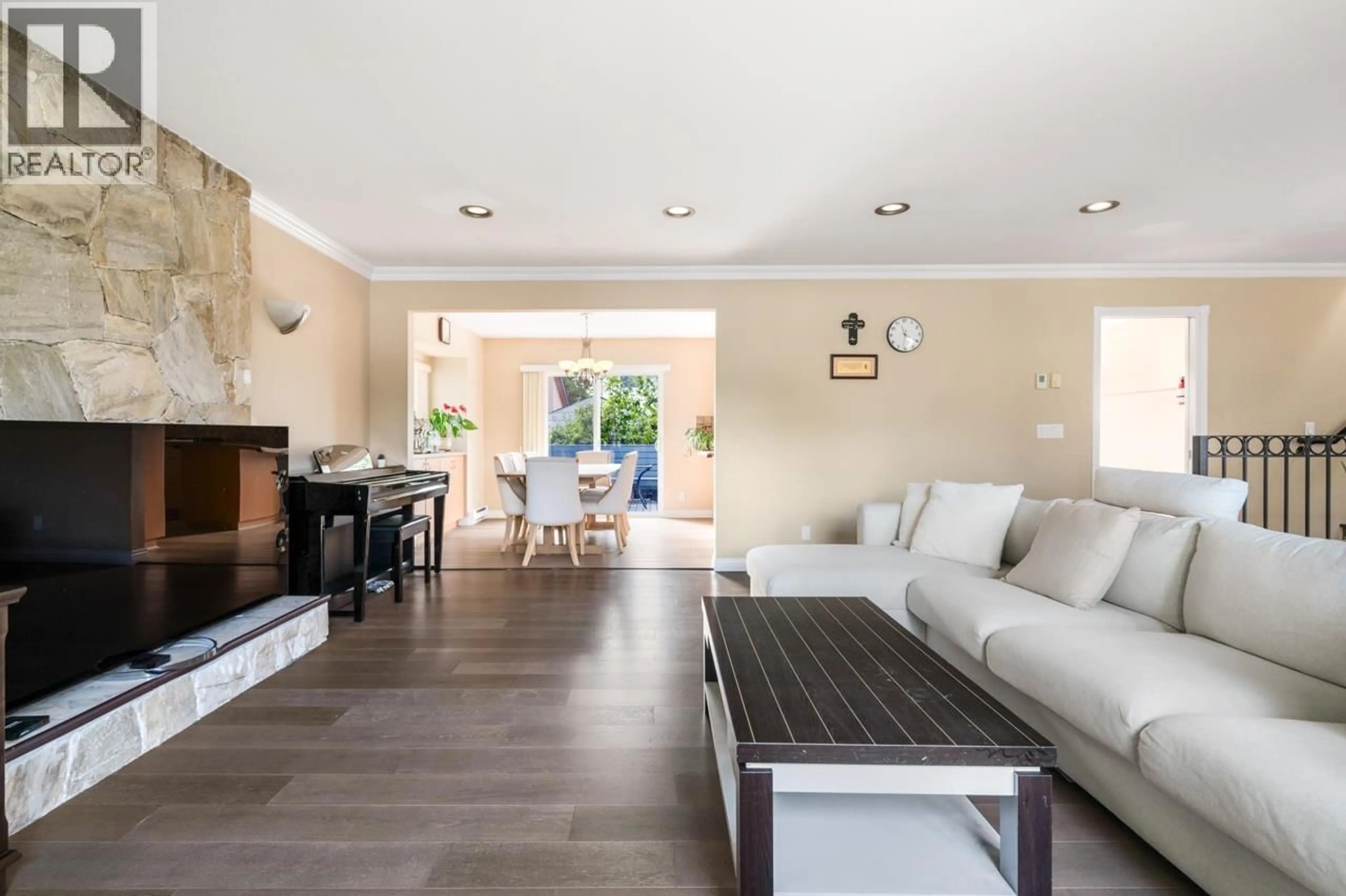 Living room with furniture, ceramic/tile floor for 8620 DEMOREST DRIVE, Richmond British Columbia V7A4M1