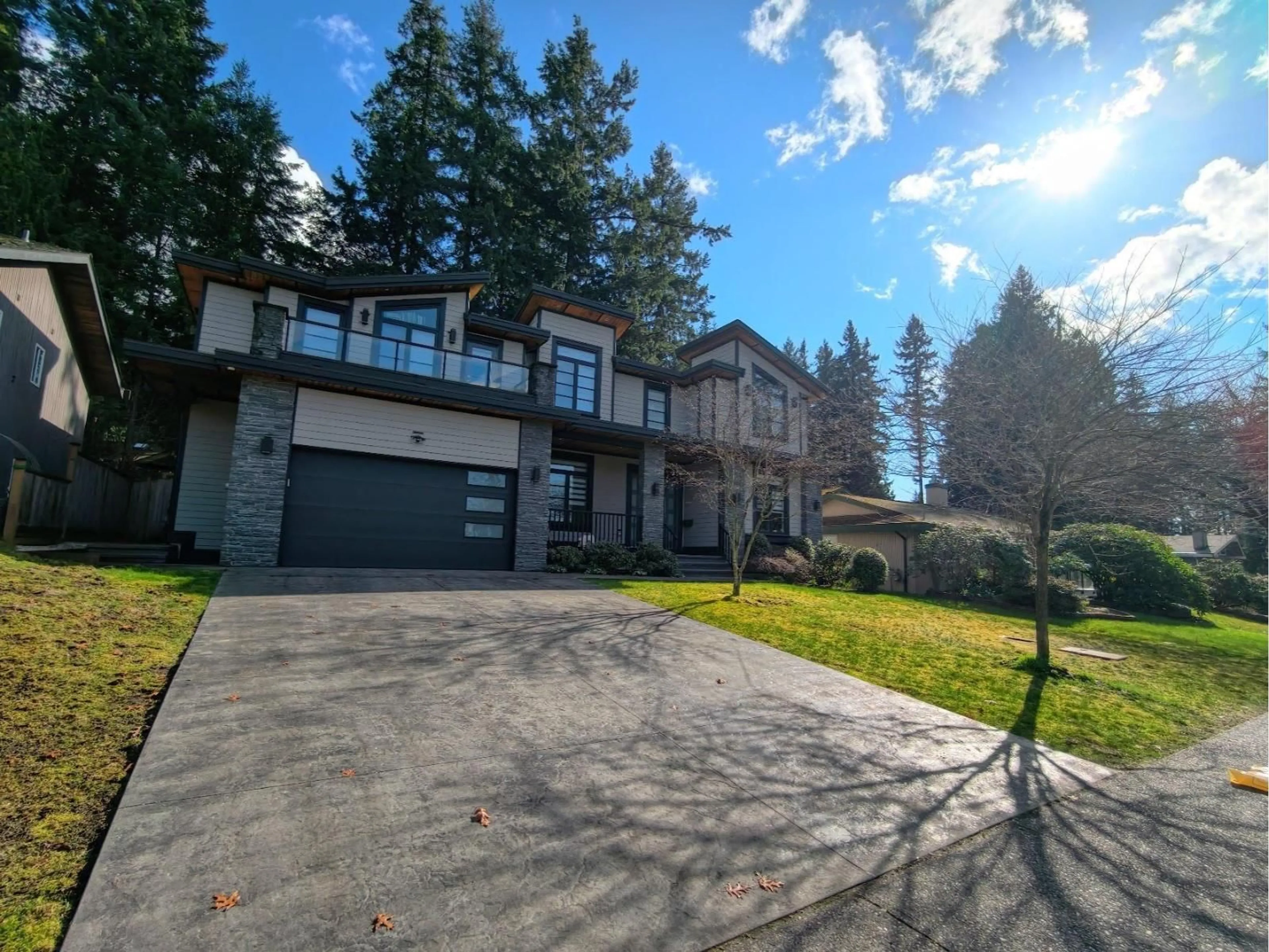 A pic from outside/outdoor area/front of a property/back of a property/a pic from drone, street for 11214 LYON ROAD, Delta British Columbia V4E2G8