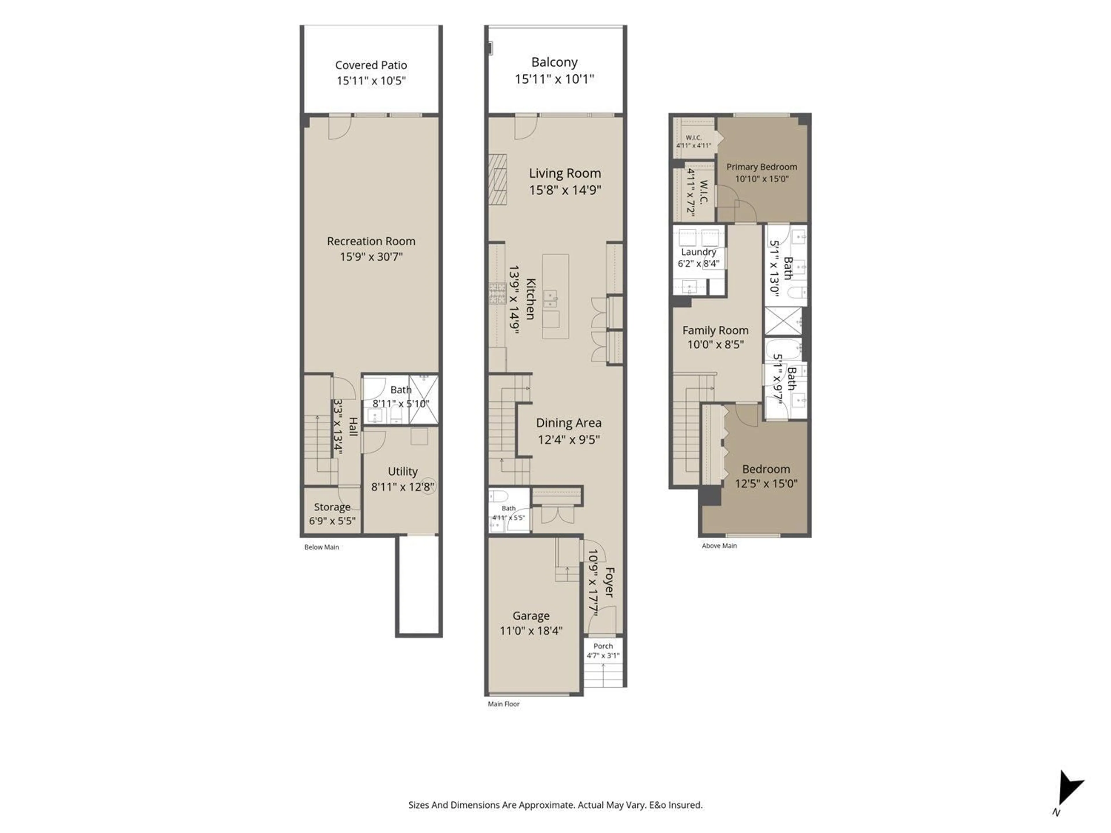 Floor plan for 3 - 32955 MILL LAKE ROAD, Abbotsford British Columbia V2S2A2