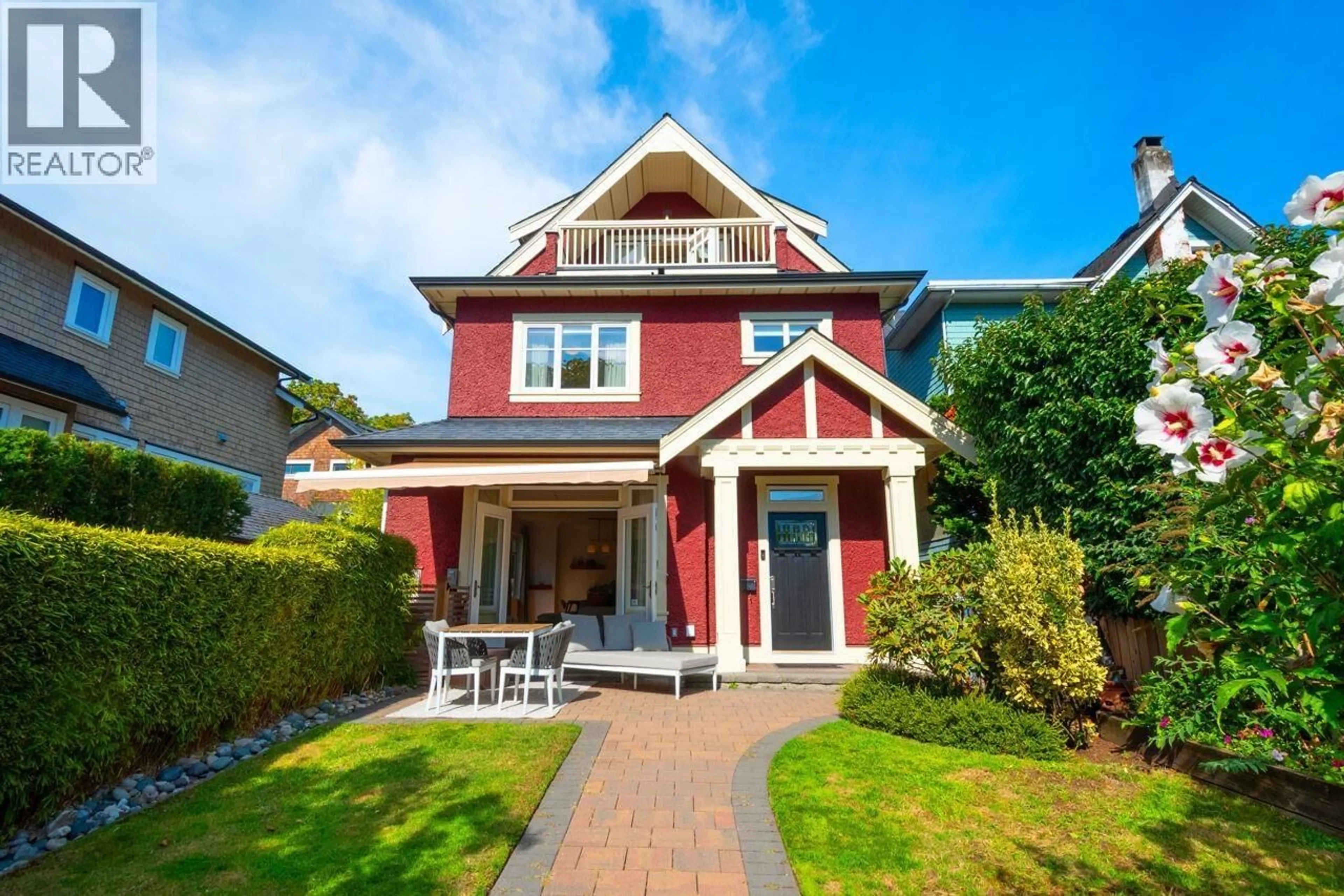 Home with brick exterior material, street for 3485 2ND AVENUE, Vancouver British Columbia V6R1J3