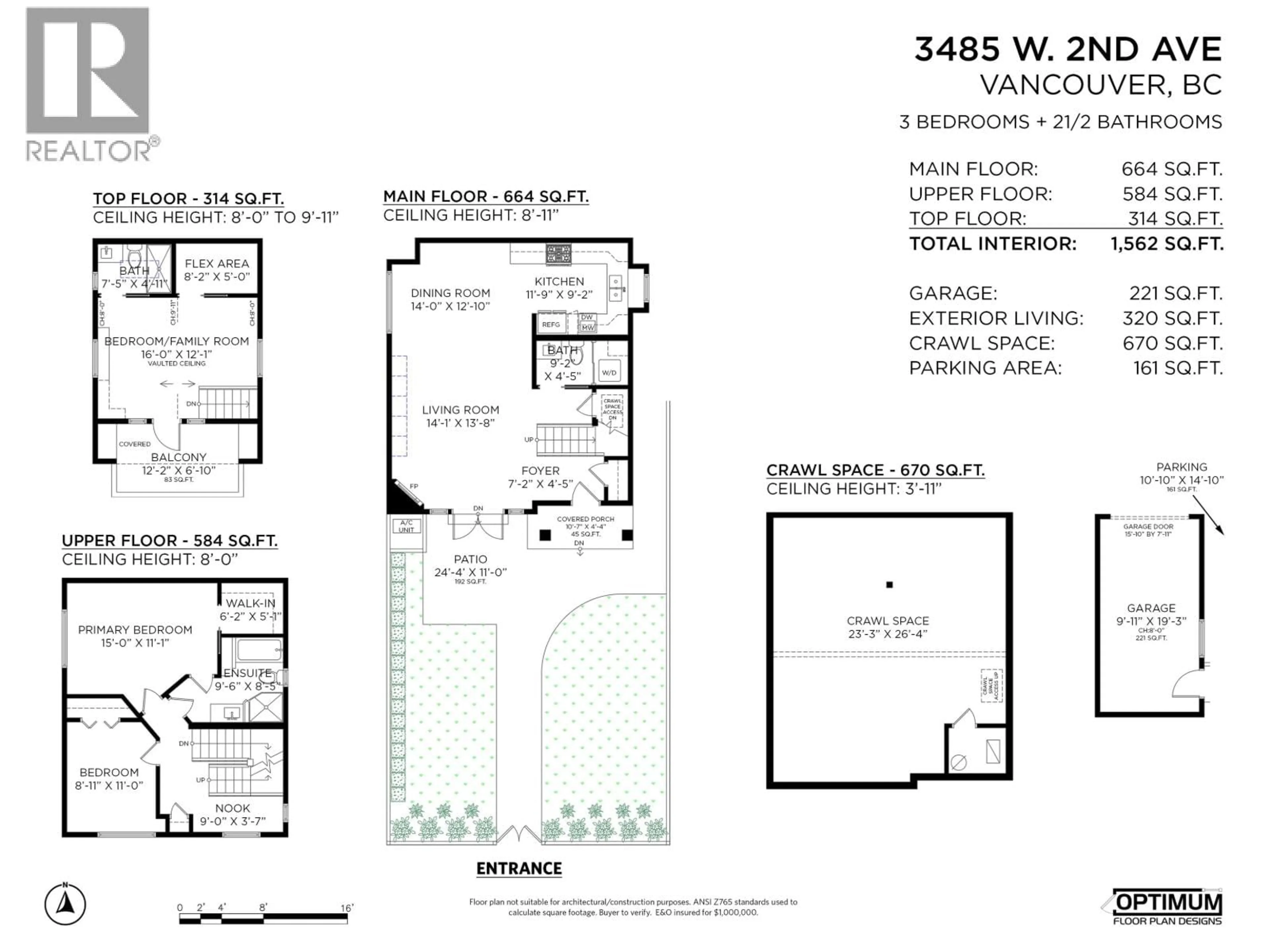 Floor plan for 3485 2ND AVENUE, Vancouver British Columbia V6R1J3