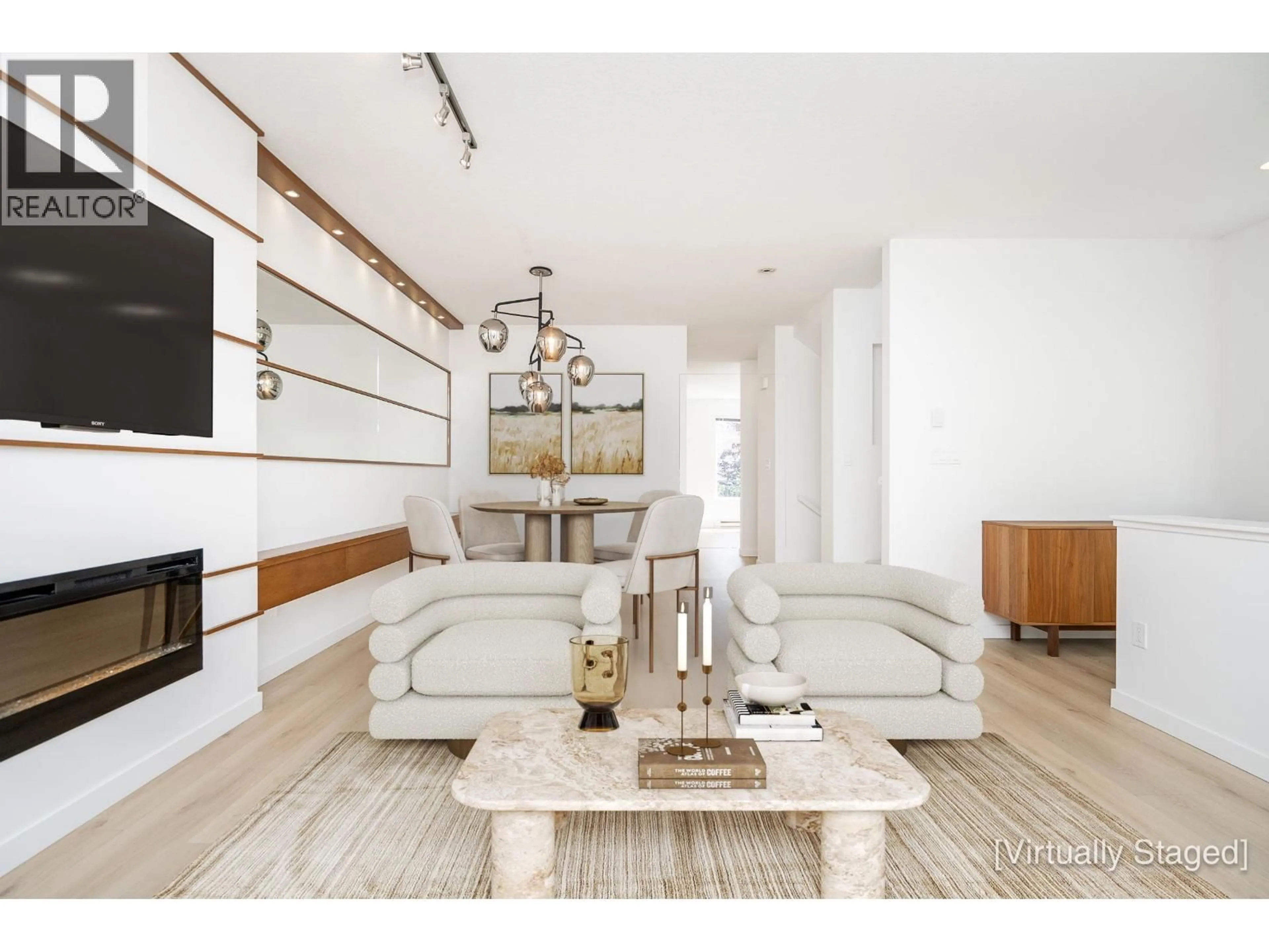 Living room with furniture, wood/laminate floor for 10 - 3400 DEVONSHIRE AVENUE, Coquitlam British Columbia V3E0L1
