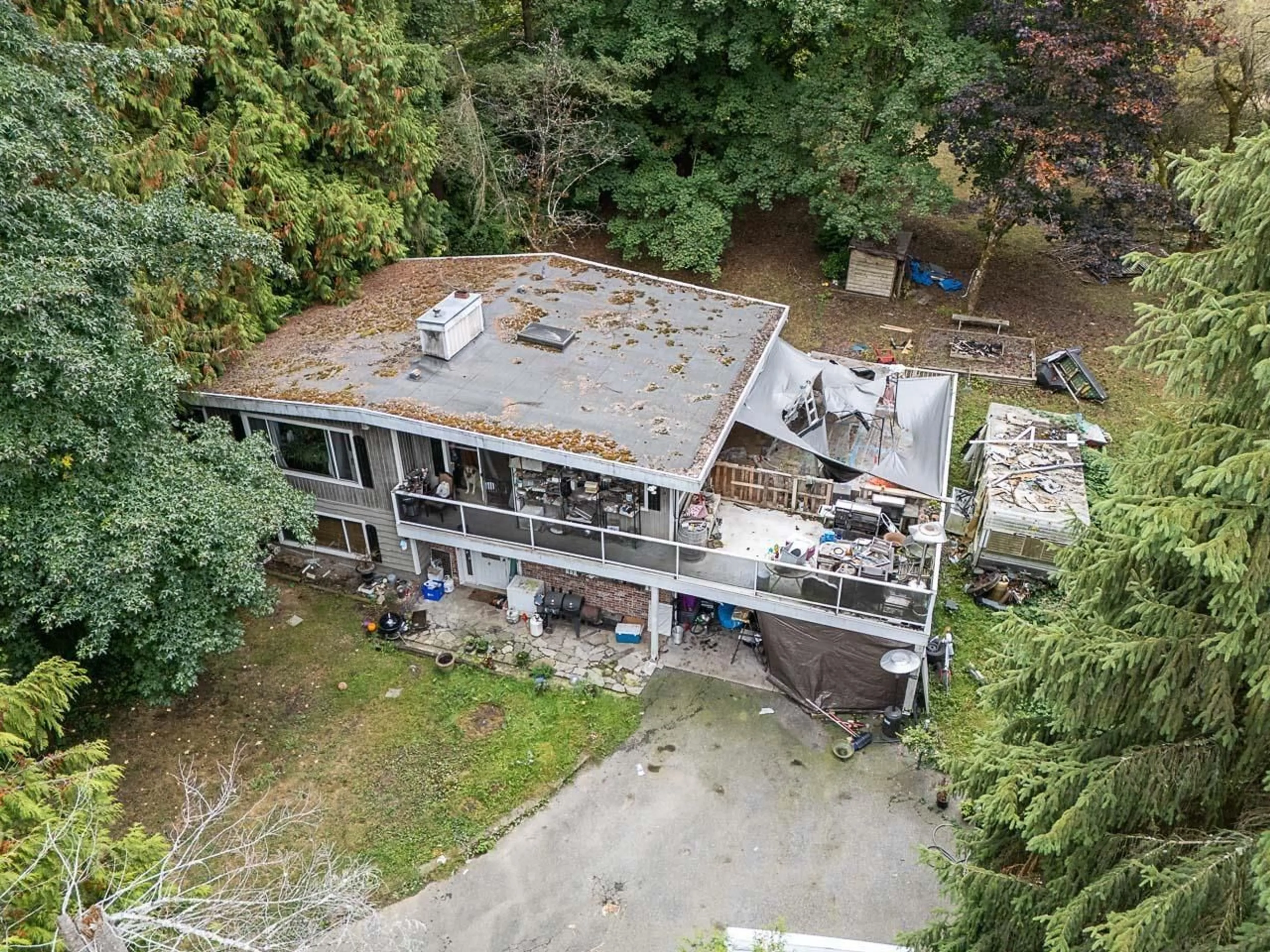 A pic from outside/outdoor area/front of a property/back of a property/a pic from drone, building for 18268 74 AVENUE, Surrey British Columbia V4N6C1
