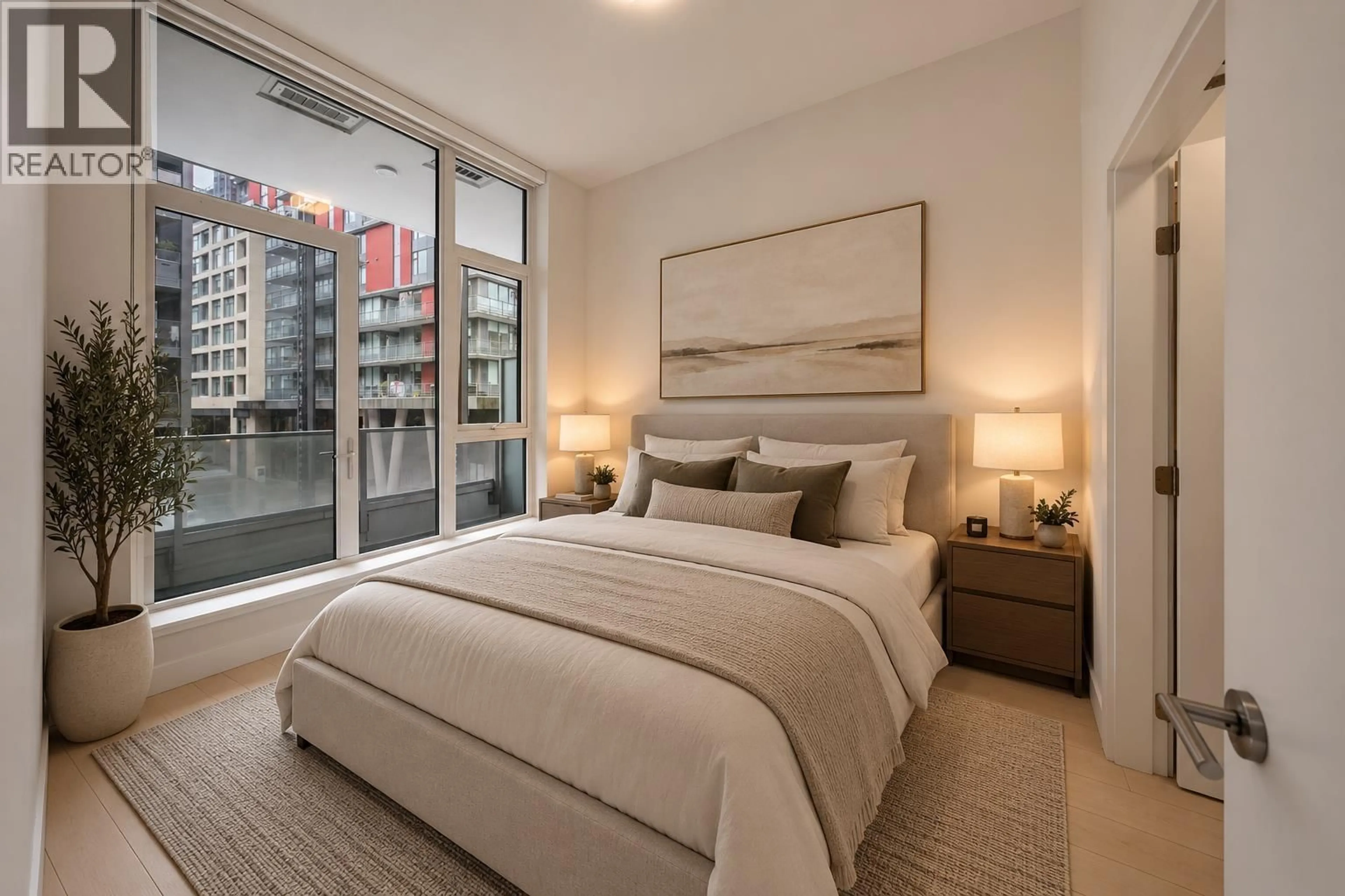 Bedroom with bed, unknown for 317 - 3438 SAWMILL CRESCENT, Vancouver British Columbia V5S0E3
