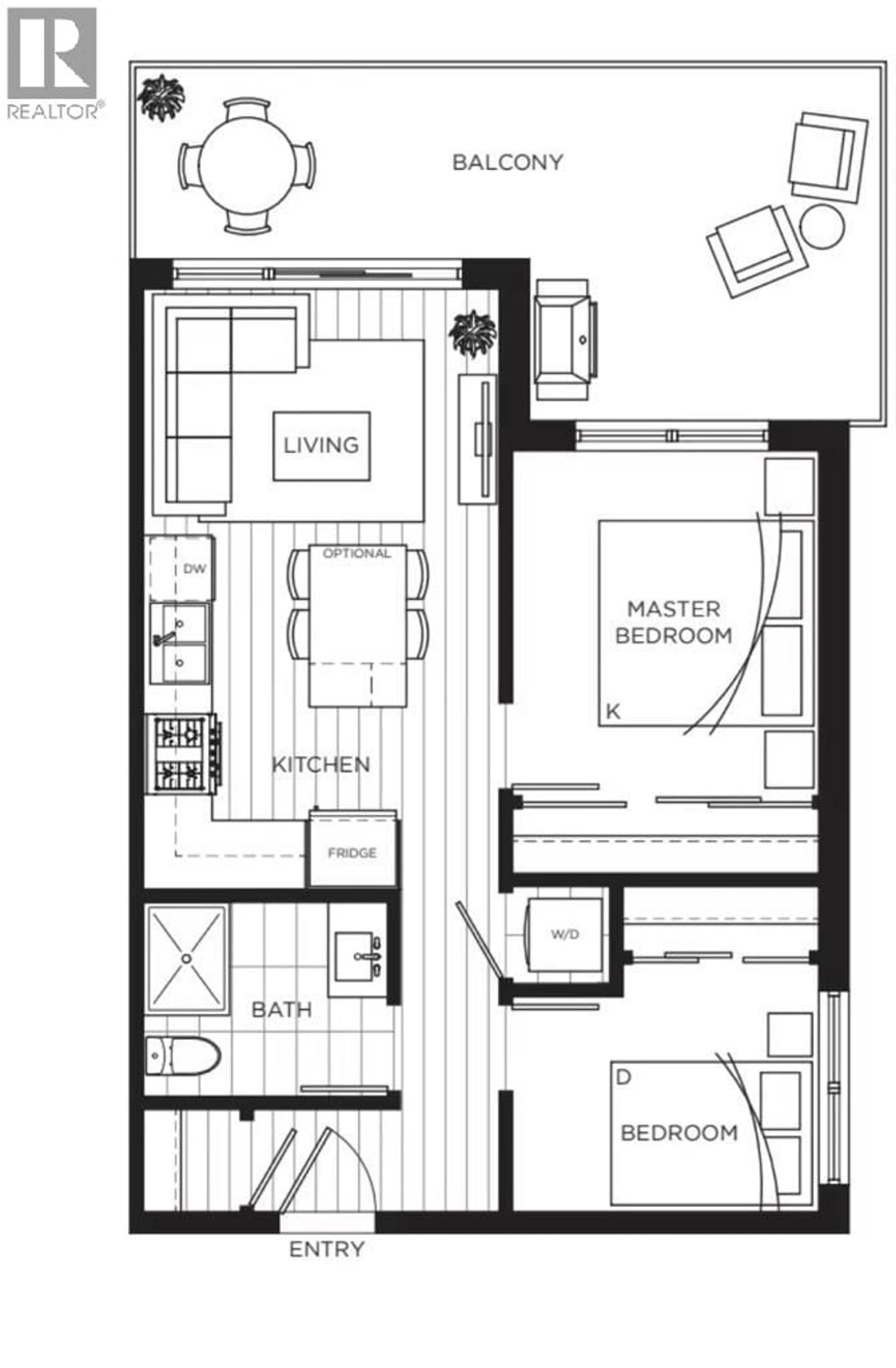 Floor plan for 106 - 1100 CLARKE ROAD, Vancouver British Columbia V3H0N3