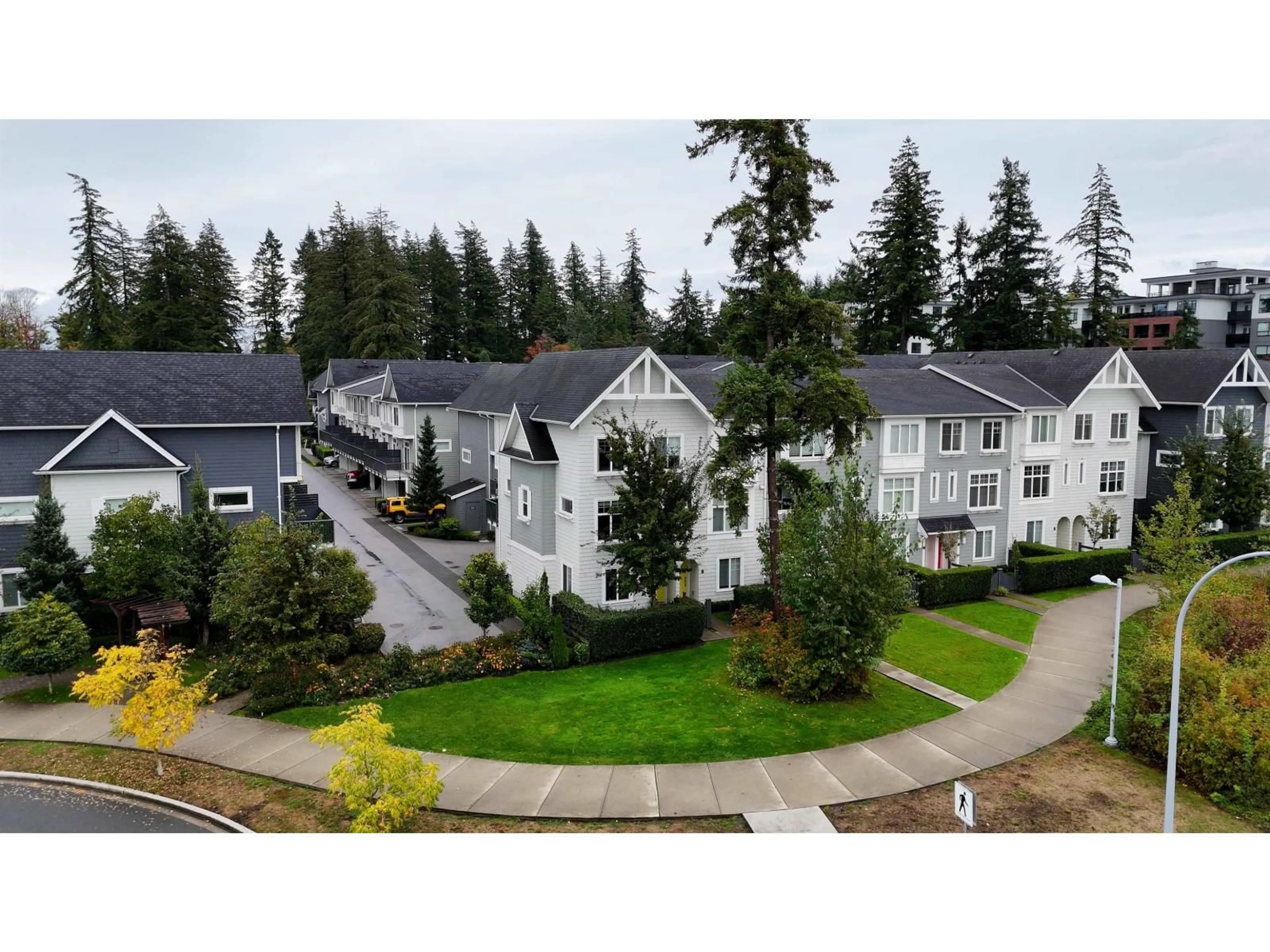 A pic from outside/outdoor area/front of a property/back of a property/a pic from drone, mountain view for 58 - 16678 25 AVENUE, Surrey British Columbia V3Z0Z2
