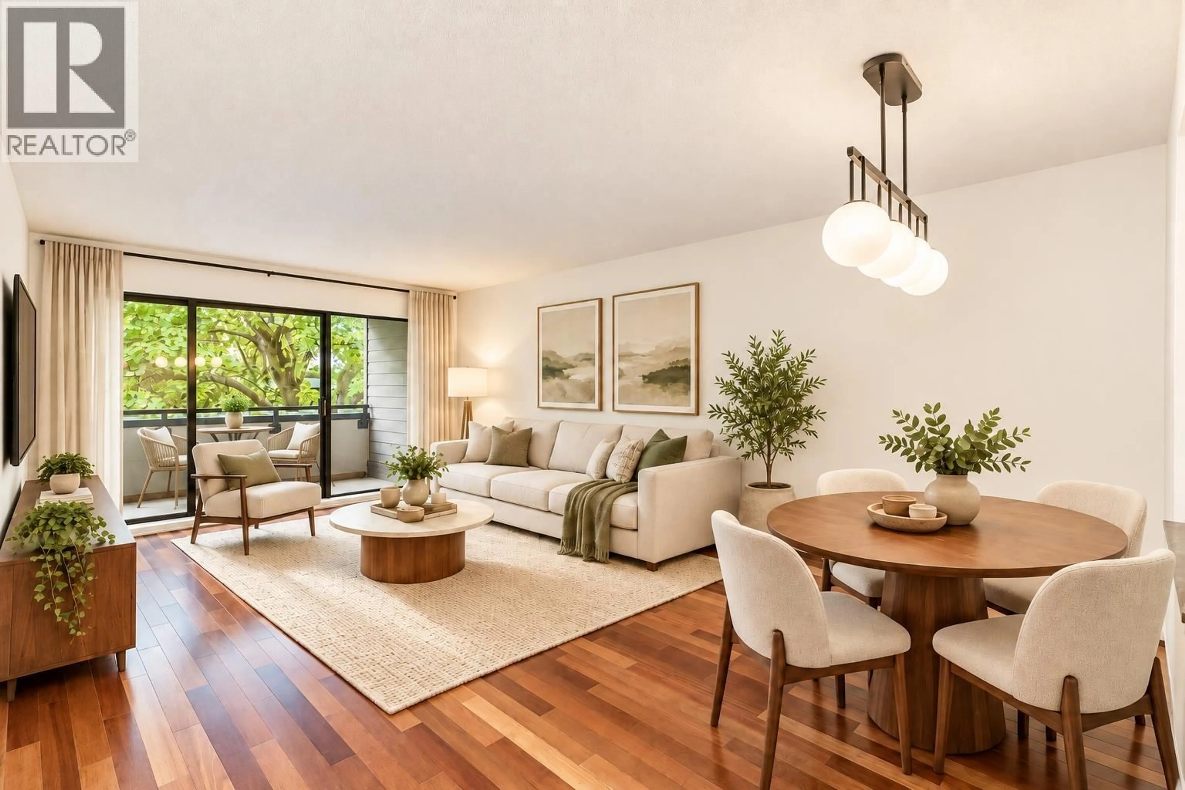 Living room with furniture, wood/laminate floor for 309 - 1710 13TH AVENUE, Vancouver British Columbia V6J2H1