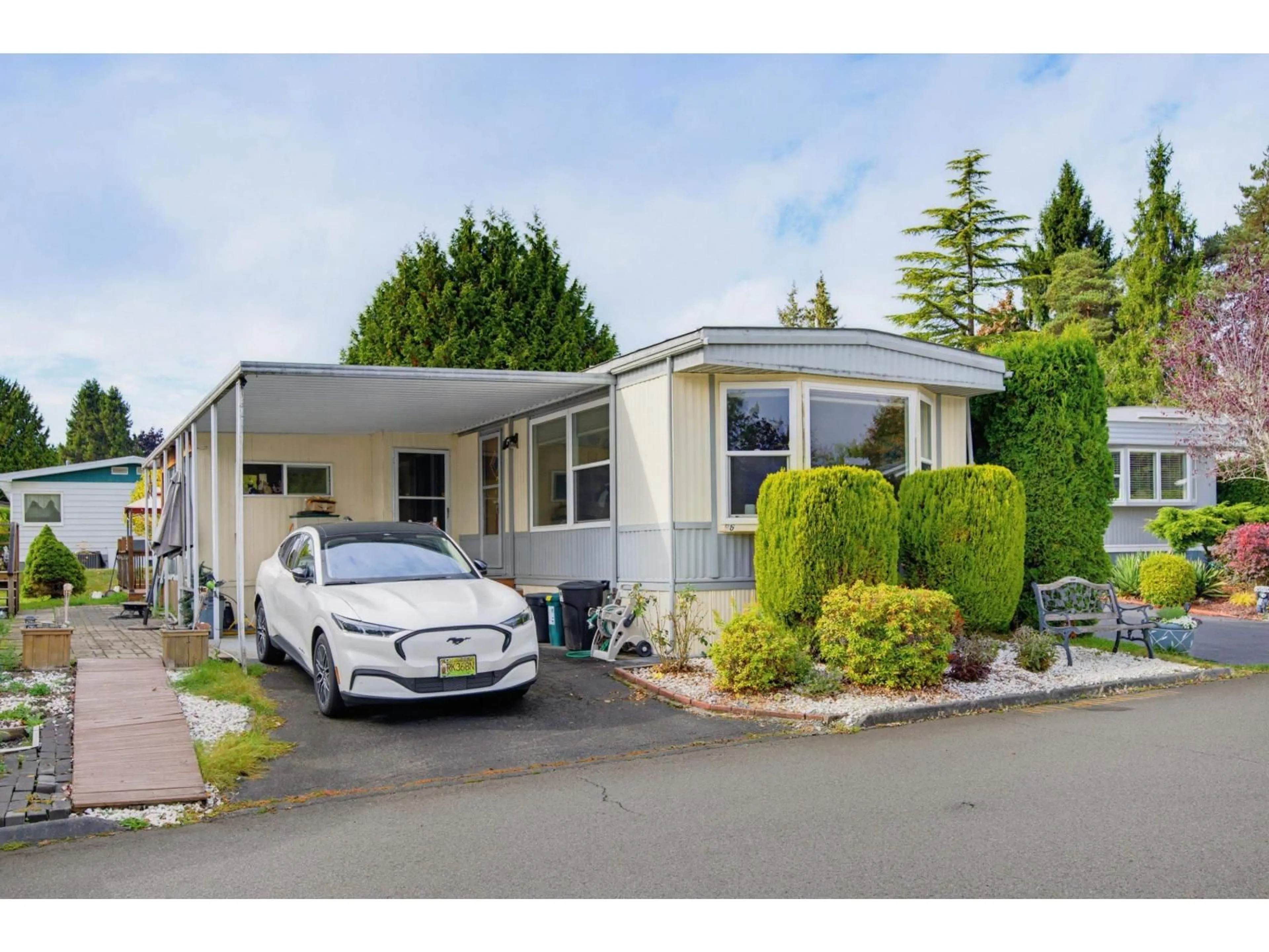 Home with vinyl exterior material, street for 96 - 15875 20 AVENUE, Surrey British Columbia V4A2B1