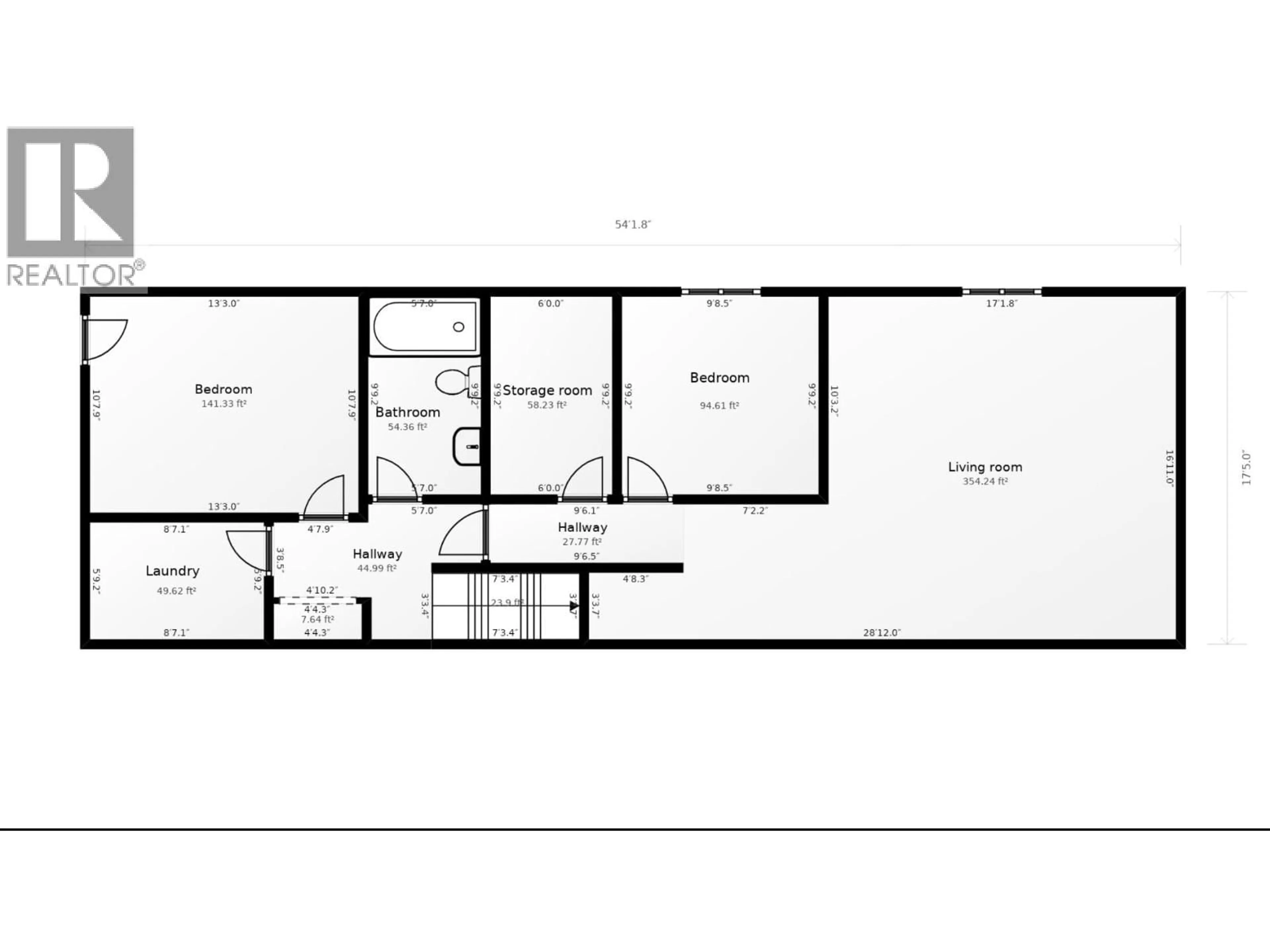 Floor plan for 8211 96 AVENUE, Fort St. John British Columbia V1J1J7