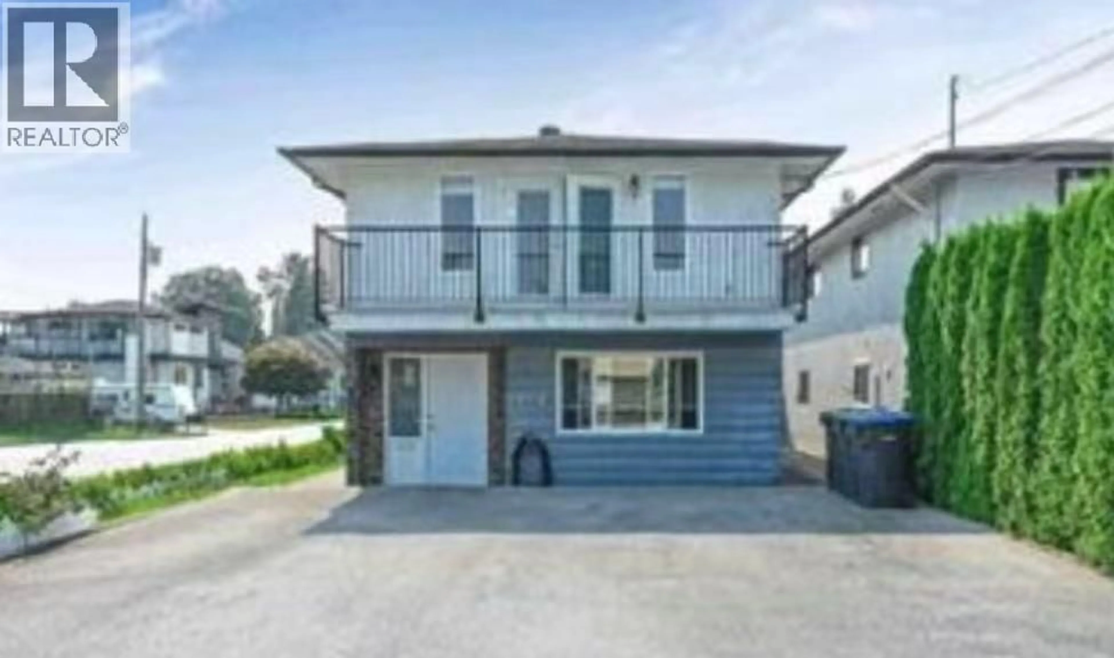 Home with vinyl exterior material, street for 1818 FRASER AVENUE, Port Coquitlam British Columbia V3B1N1