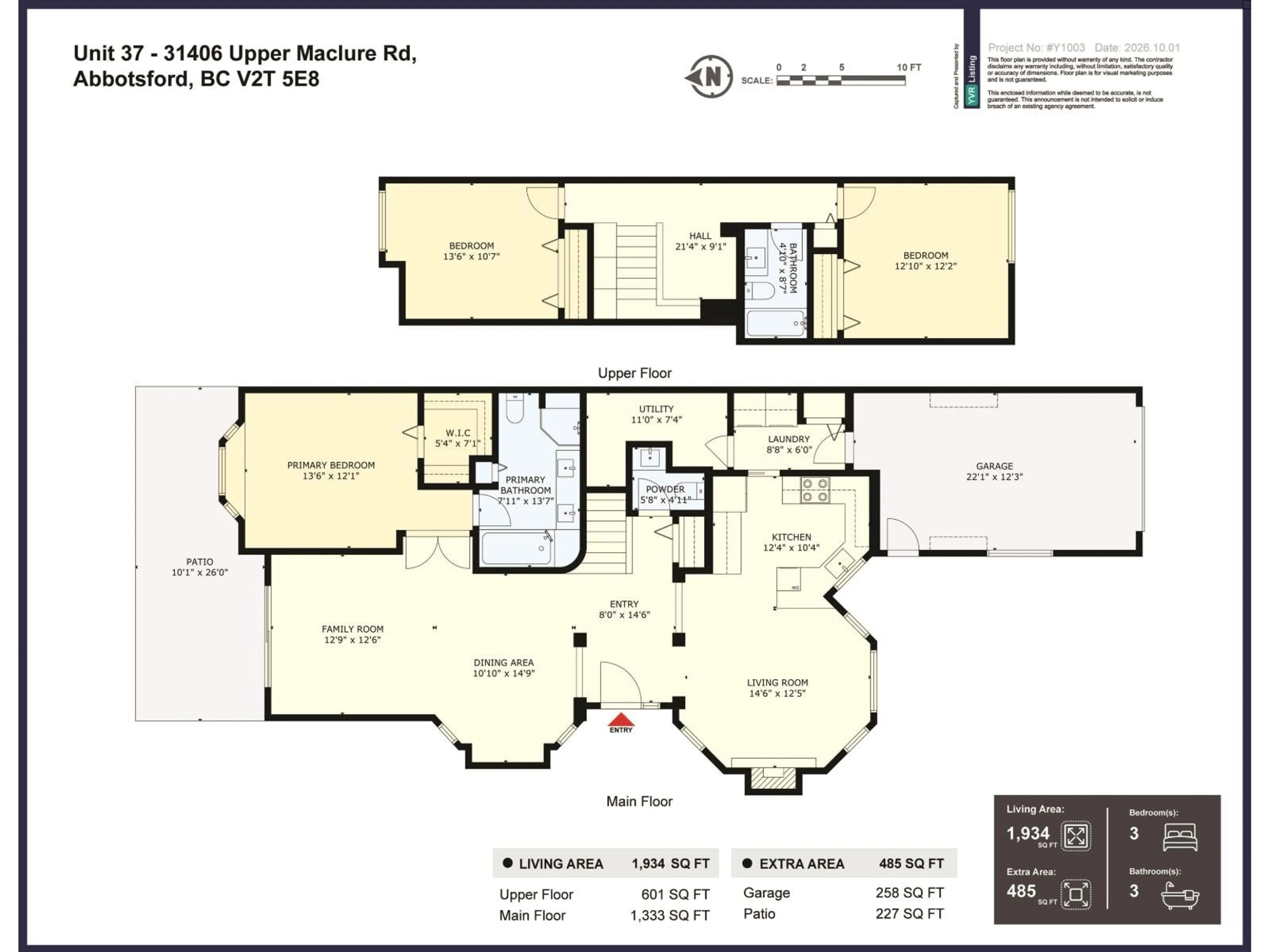 Floor plan for 37 - 31406 UPPER MACLURE ROAD, Abbotsford British Columbia V2T5L8