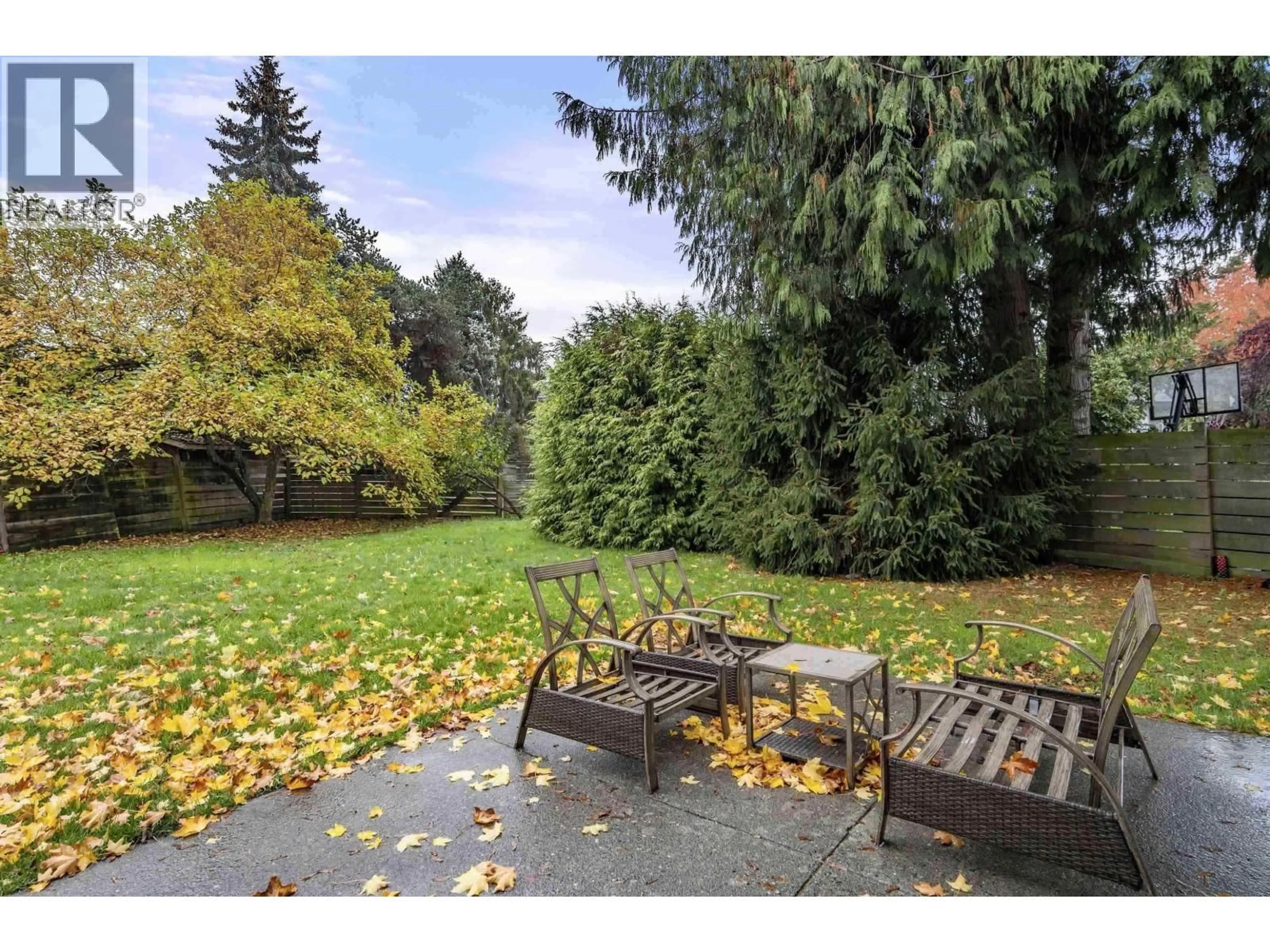 Patio, forest/trees view for 6640 SHAWNIGAN PLACE, Richmond British Columbia V7E4W9