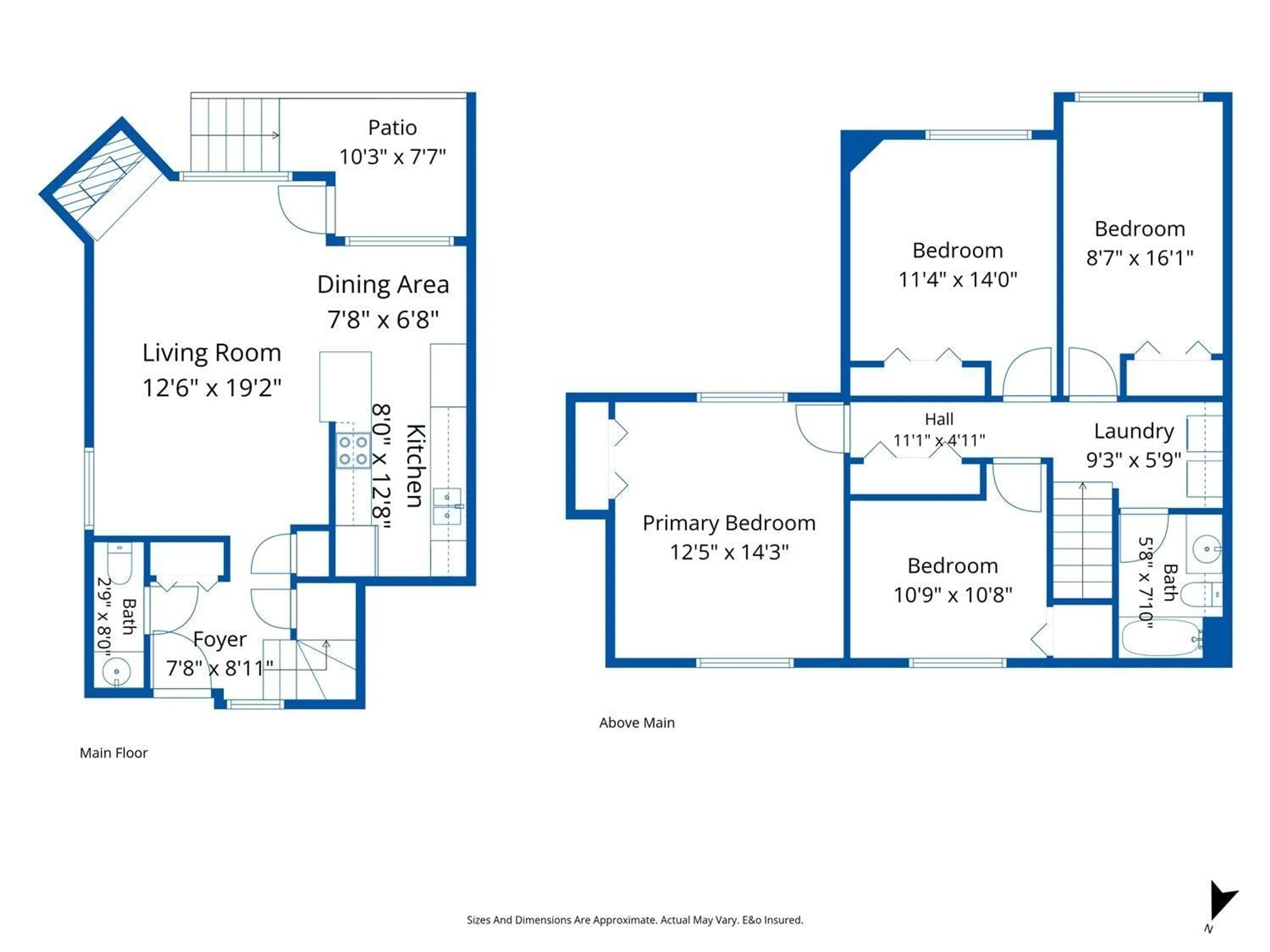 Floor plan for 1 - 46085 GORE AVENUE, Chilliwack British Columbia V2P1Z5